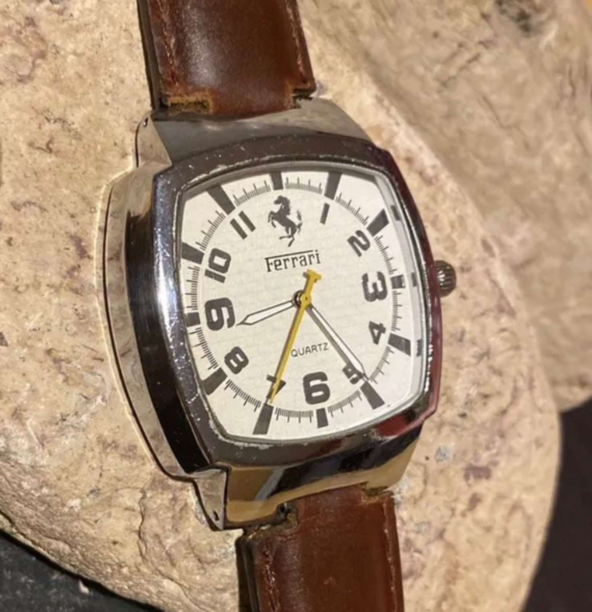 A Rare Ferrari Gentleman's Wristwatch c.1970s