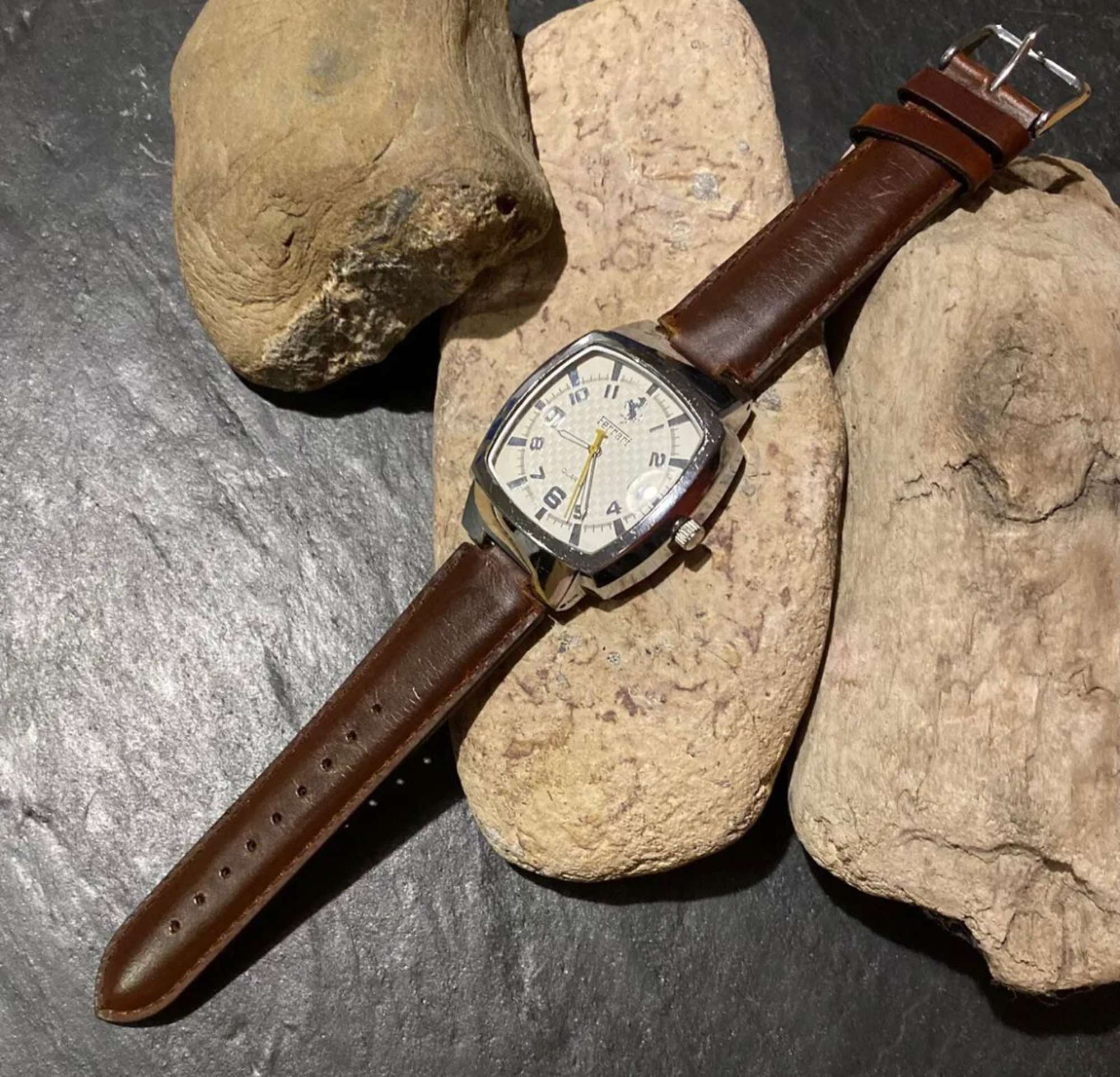 A Rare Ferrari Gentleman's Wristwatch c.1970s