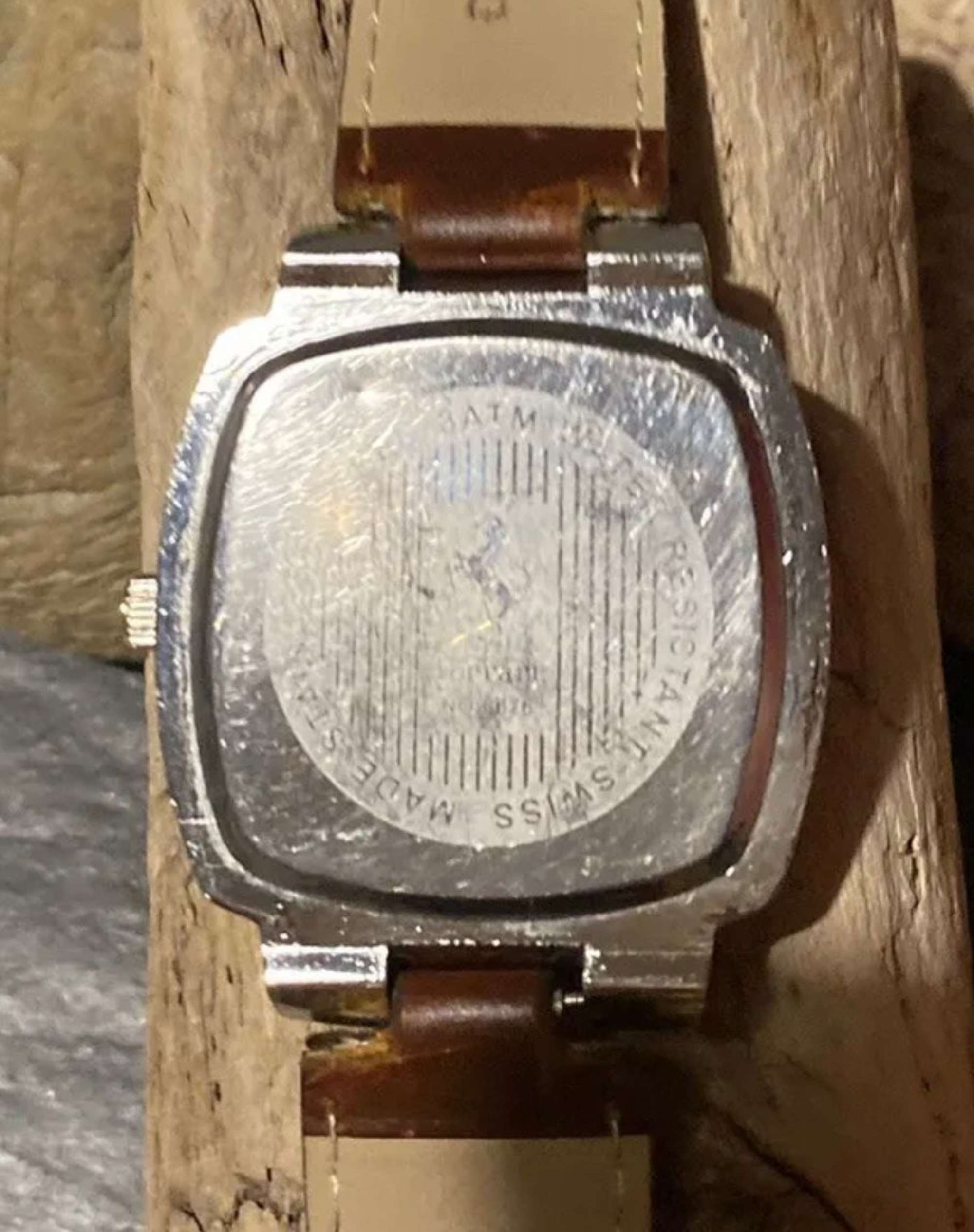 A Rare Ferrari Gentleman's Wristwatch c.1970s