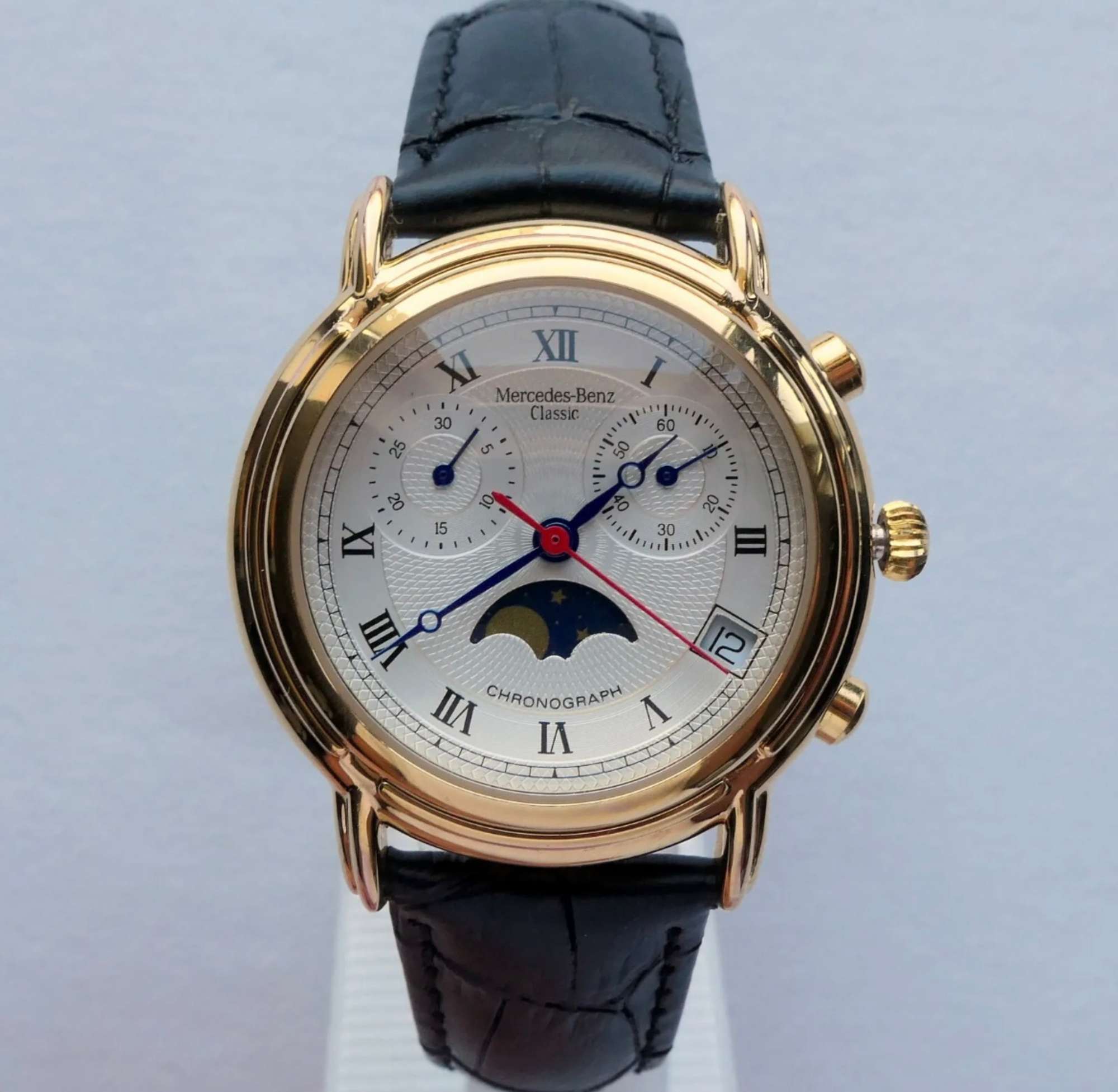 A Superb, Original Mercedes-Benz Moonphase Chronograph