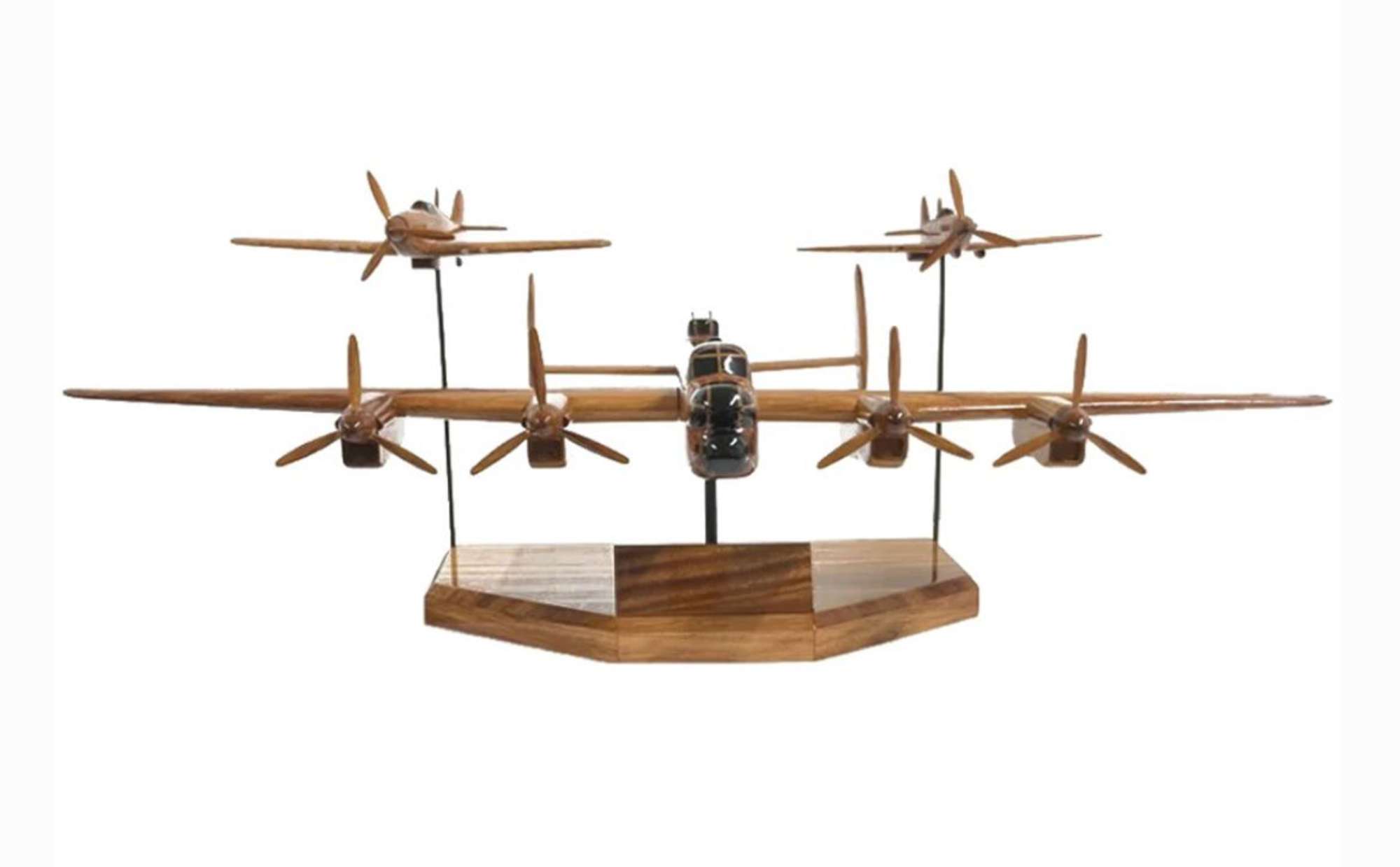 A Beautiful Mahogany Desktop Trio