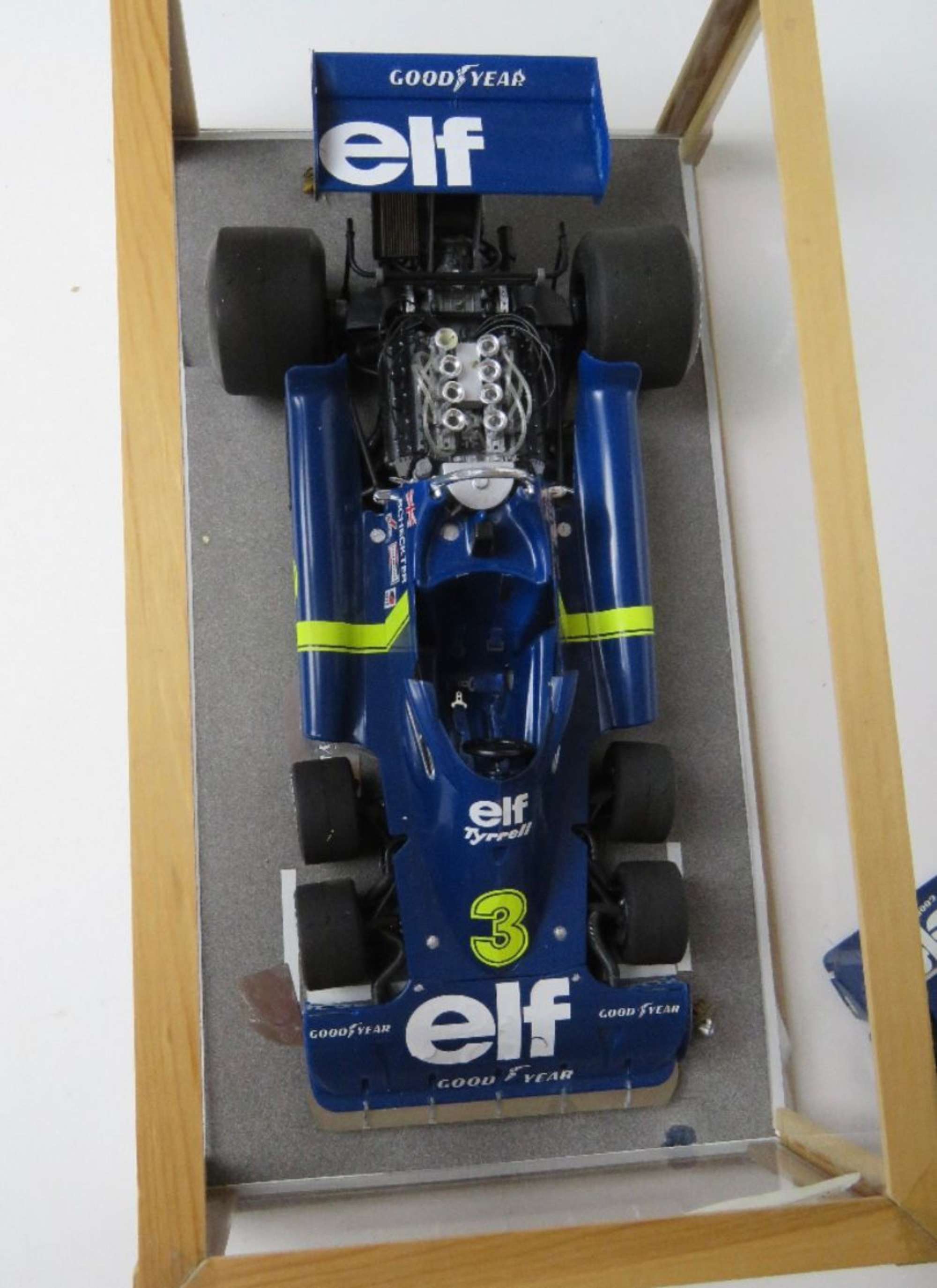 A Fine Scale Model of the Elf Tyrell Six-Wheel Formula 1 Racing Car, c.1969