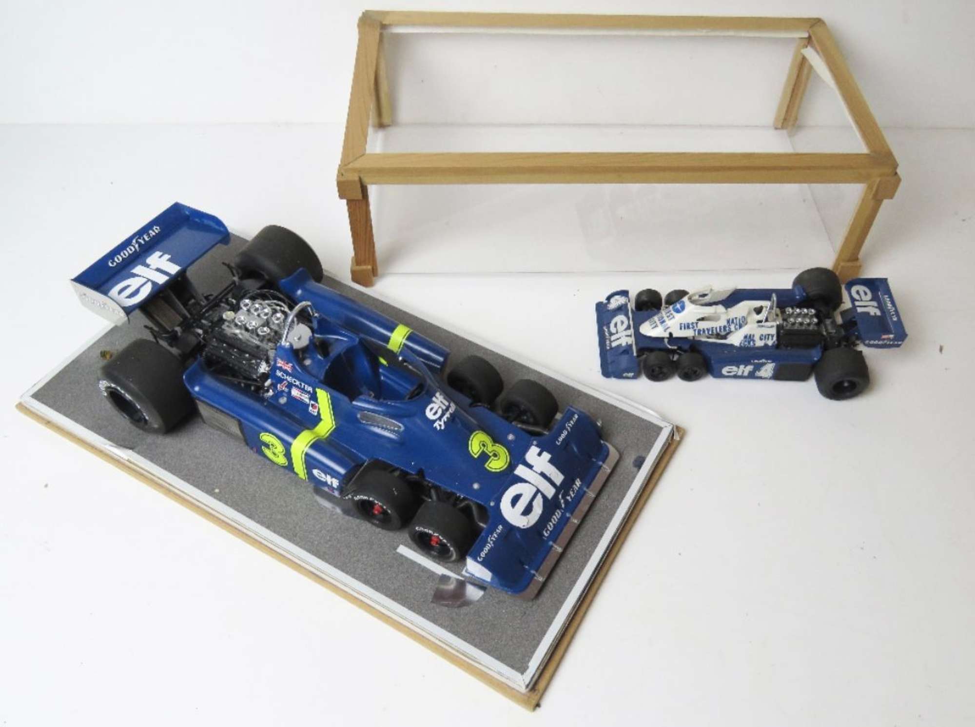 A Fine Scale Model of the Elf Tyrell Six-Wheel Formula 1 Racing Car, c.1969