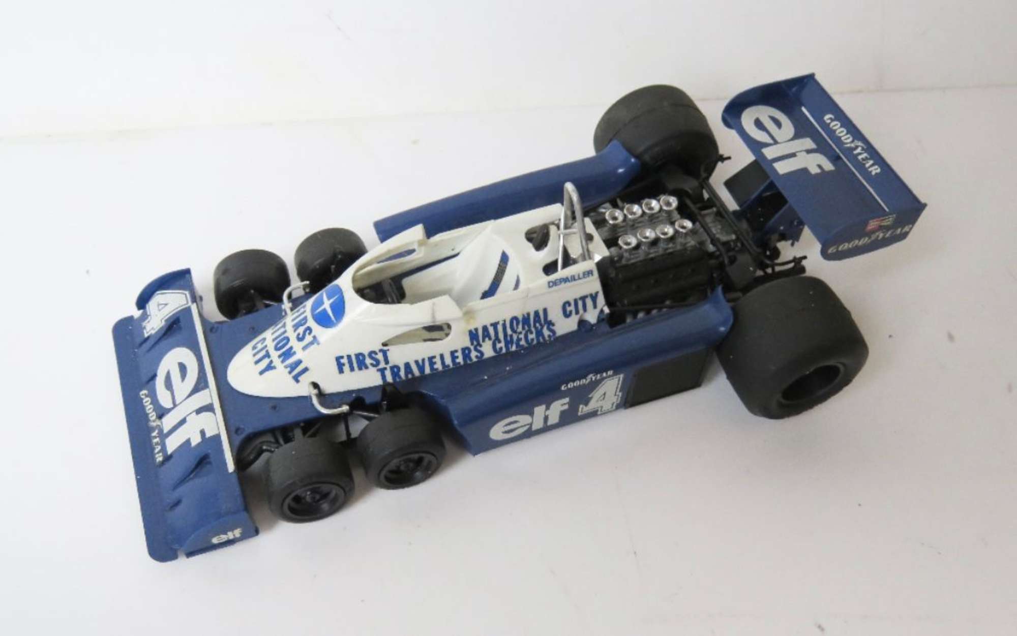 A Fine Scale Model of the Elf Tyrell Six-Wheel Formula 1 Racing Car, c.1969