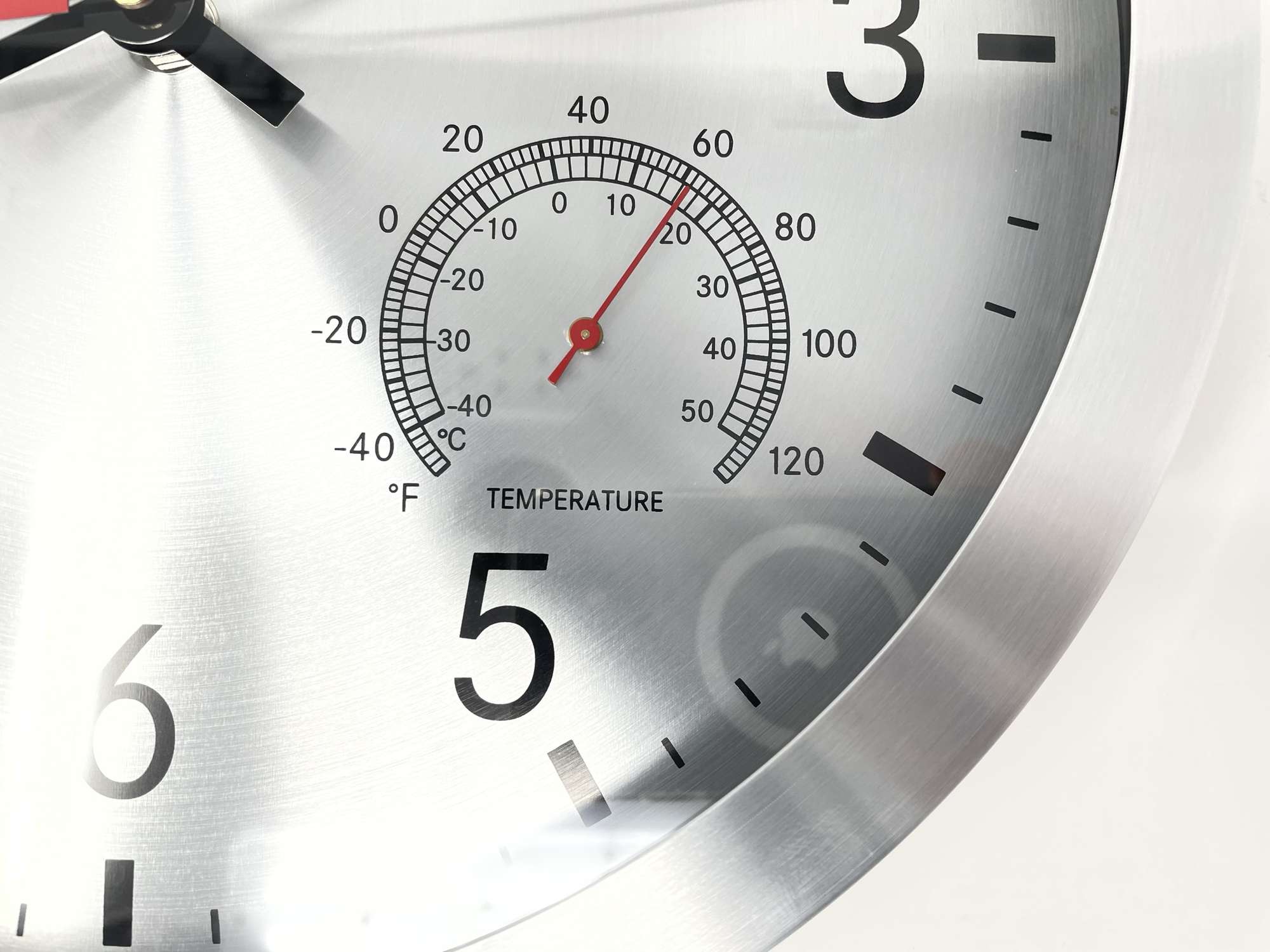 Mercedes-Benz Brushed Aluminium Quartz Clock*