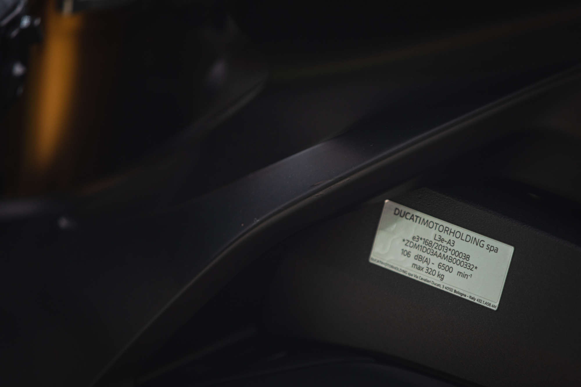 2020 Ducati Panigale V4 SP Prototype No. 'X' 1,103cc-For Sale