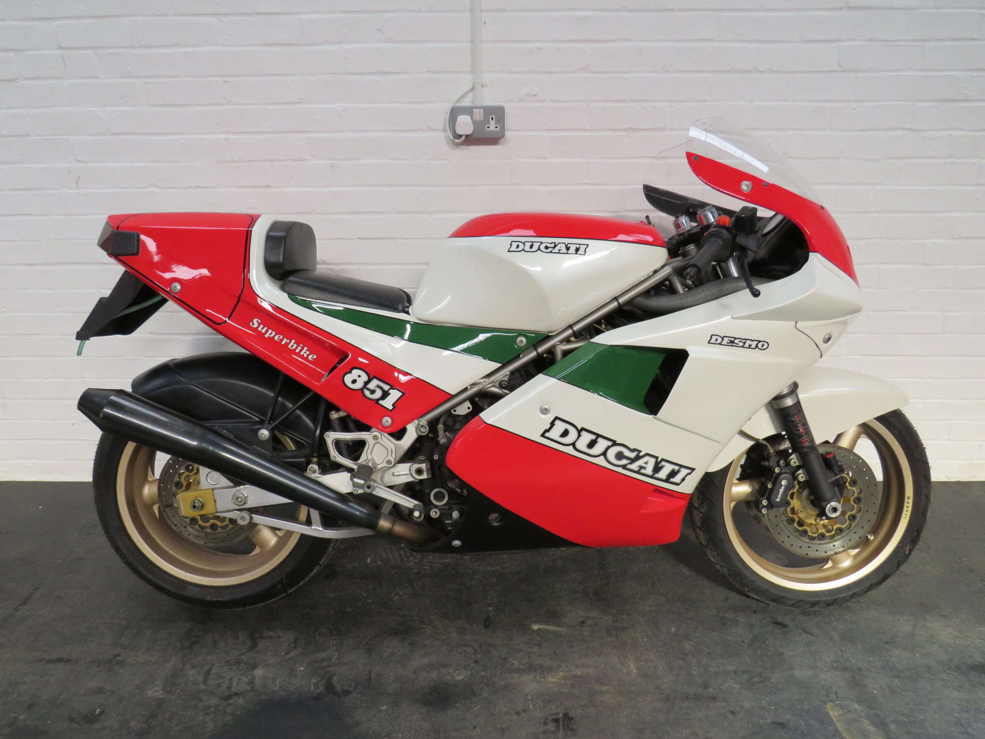 1988 Ducati 851S Kit Bike Tricolore 888cc-For Sale