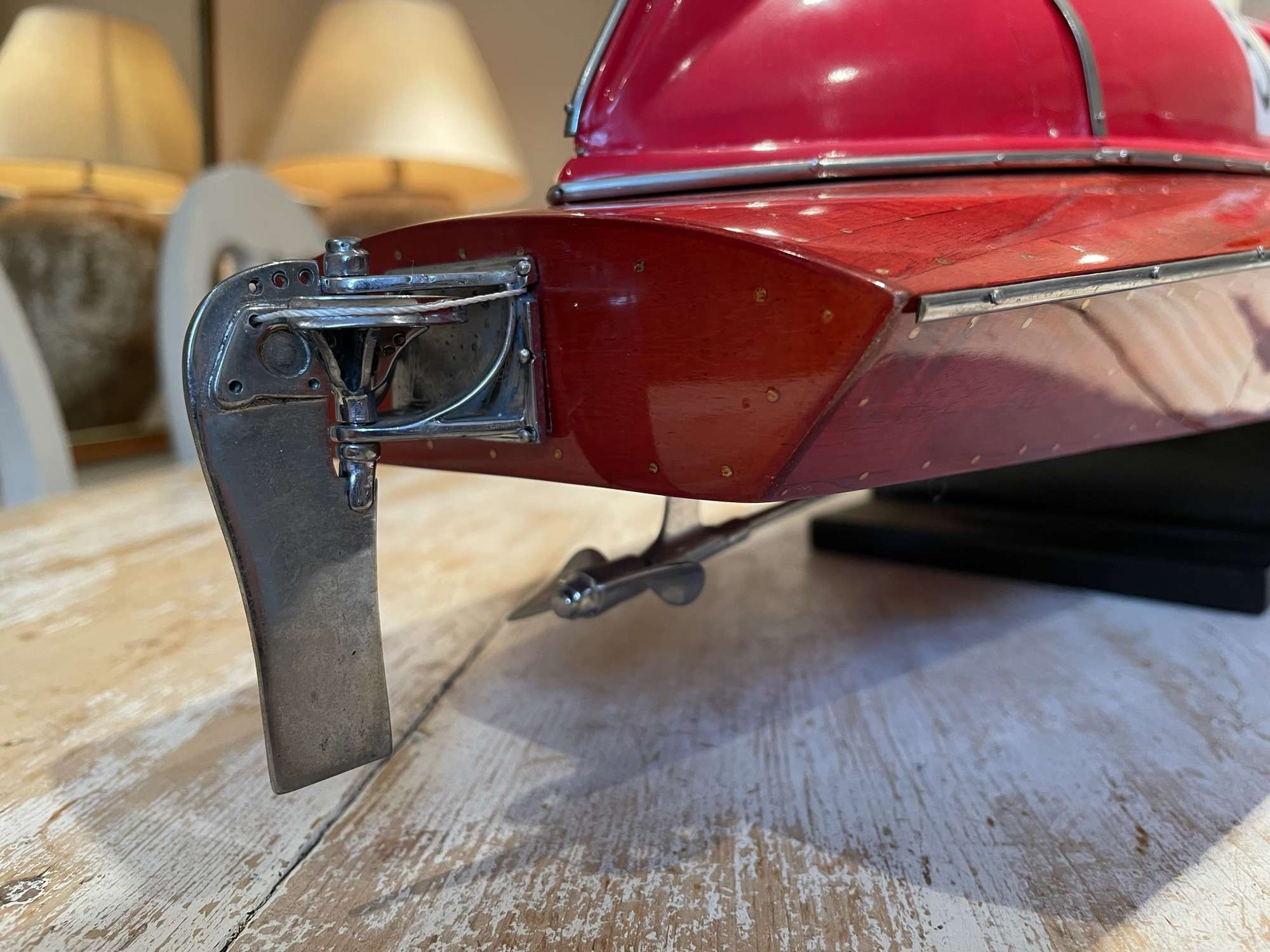 Scale Model of the Ferrari V12-Powered Hydroplane 'Arno XI' 