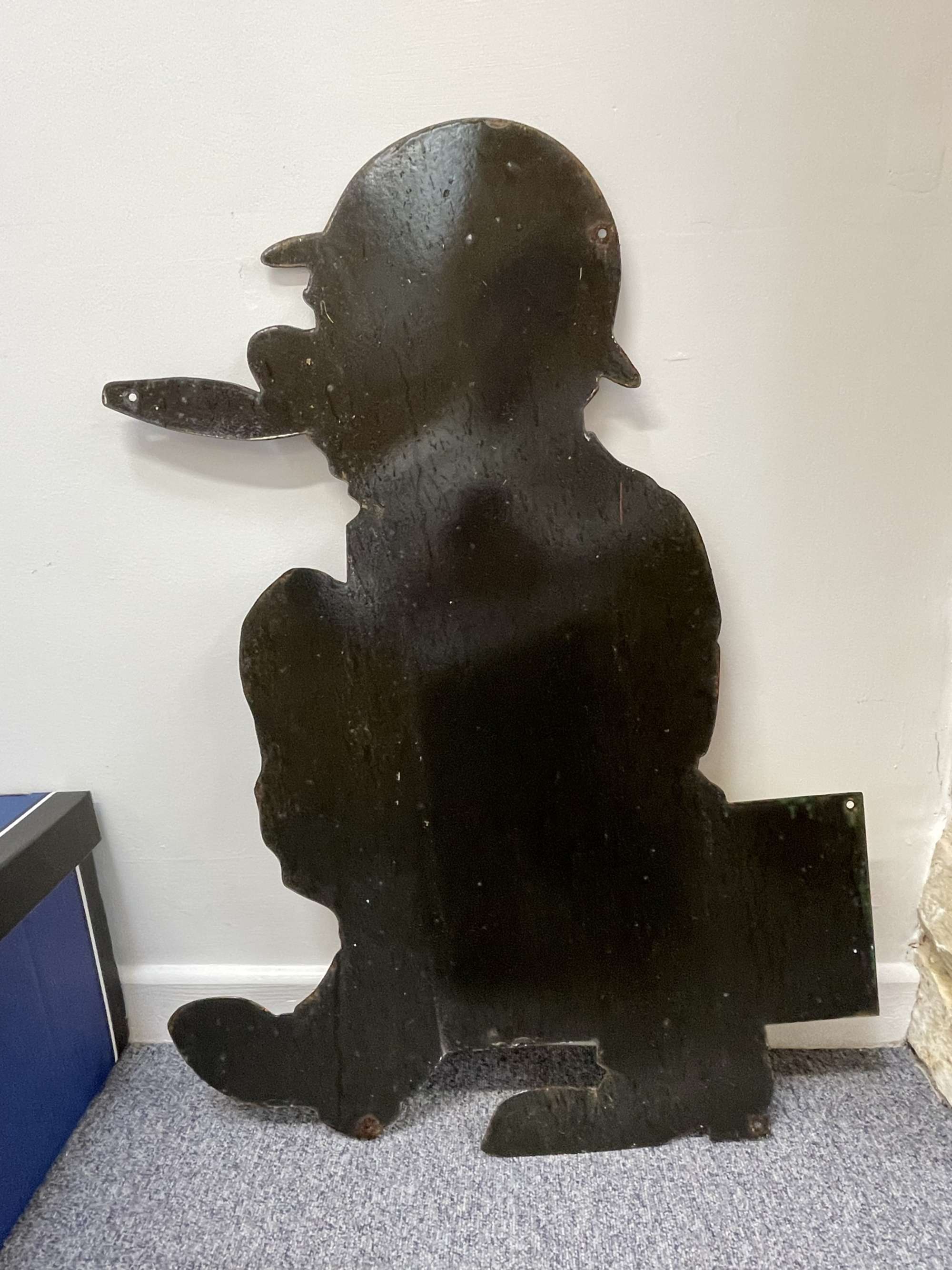 'Dependable Used Cars' Enamel Sign