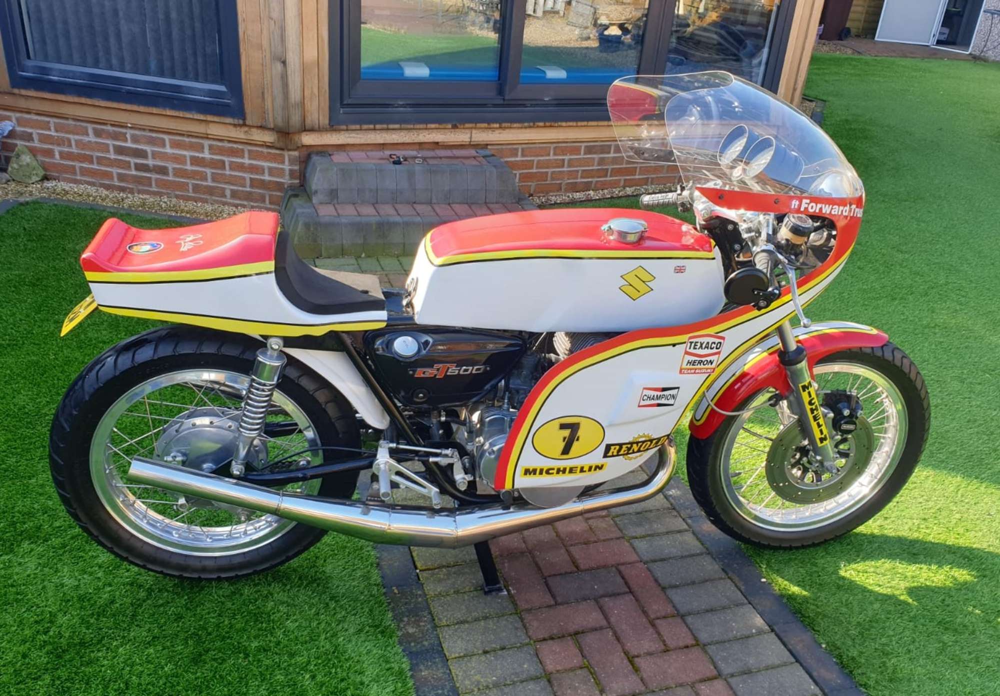 1974 Suzuki GT500 Barry Sheene Homage 493cc-For Sale