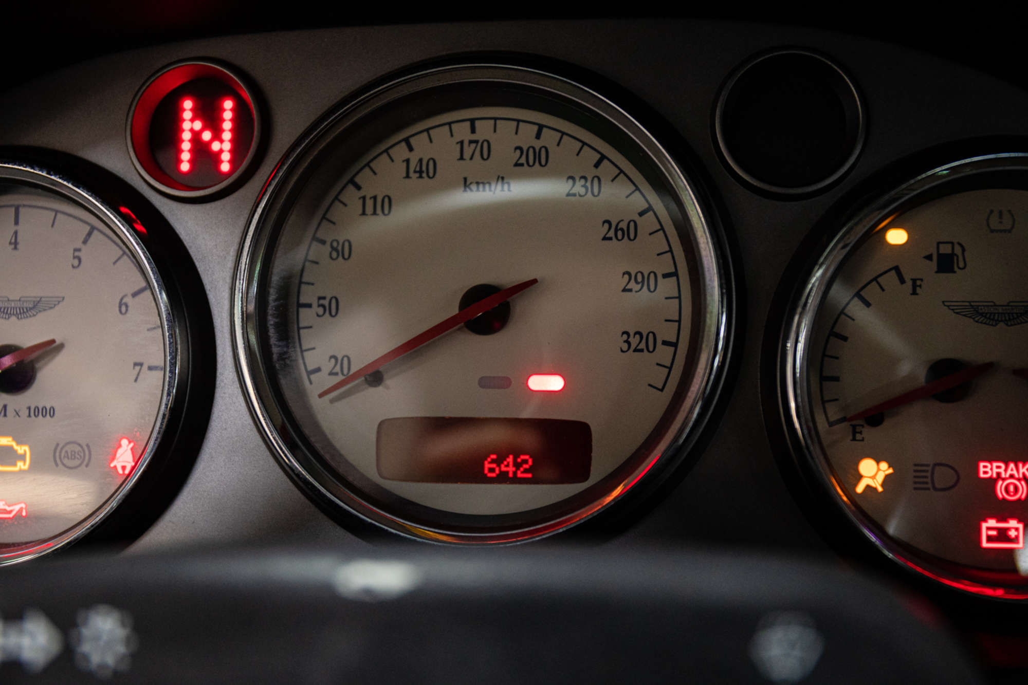 2001 Aston Martin V12 Vanquish - Pre-Production #PP09 - 642k-For Sale