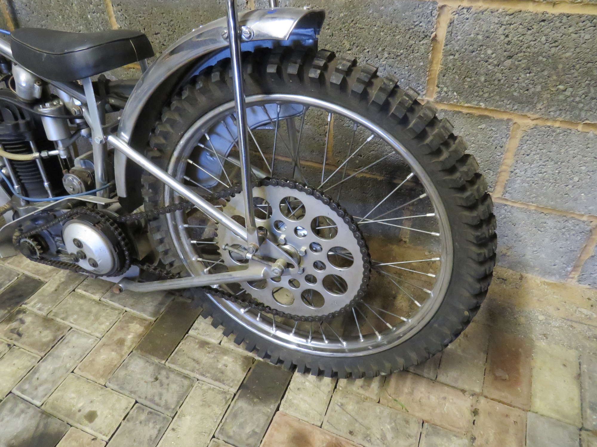 c.1955 Rotrax JAP 'Long 5' Speedway Bike 500cc-Sold