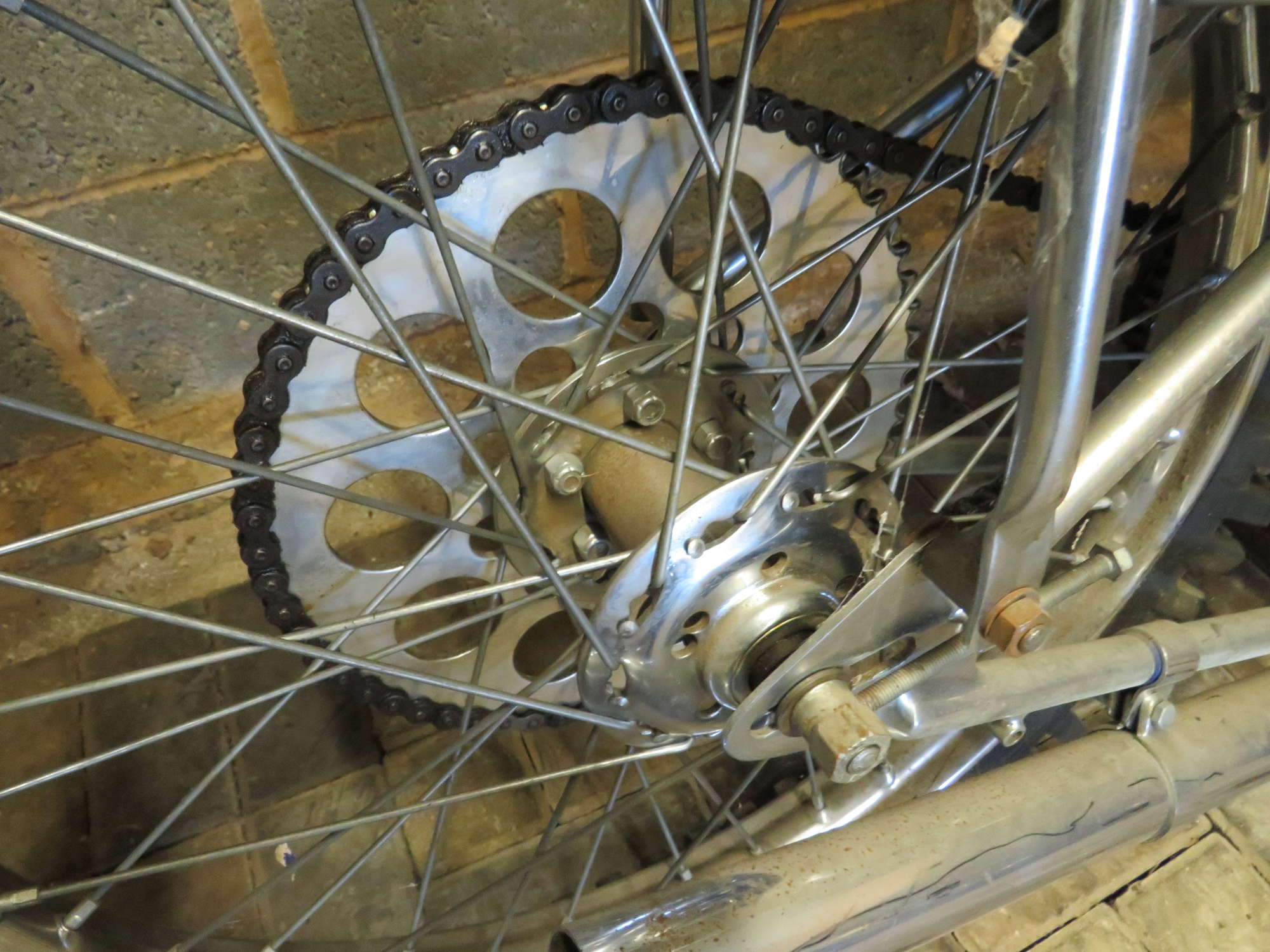 c.1955 Rotrax JAP 'Long 5' Speedway Bike 500cc-Sold