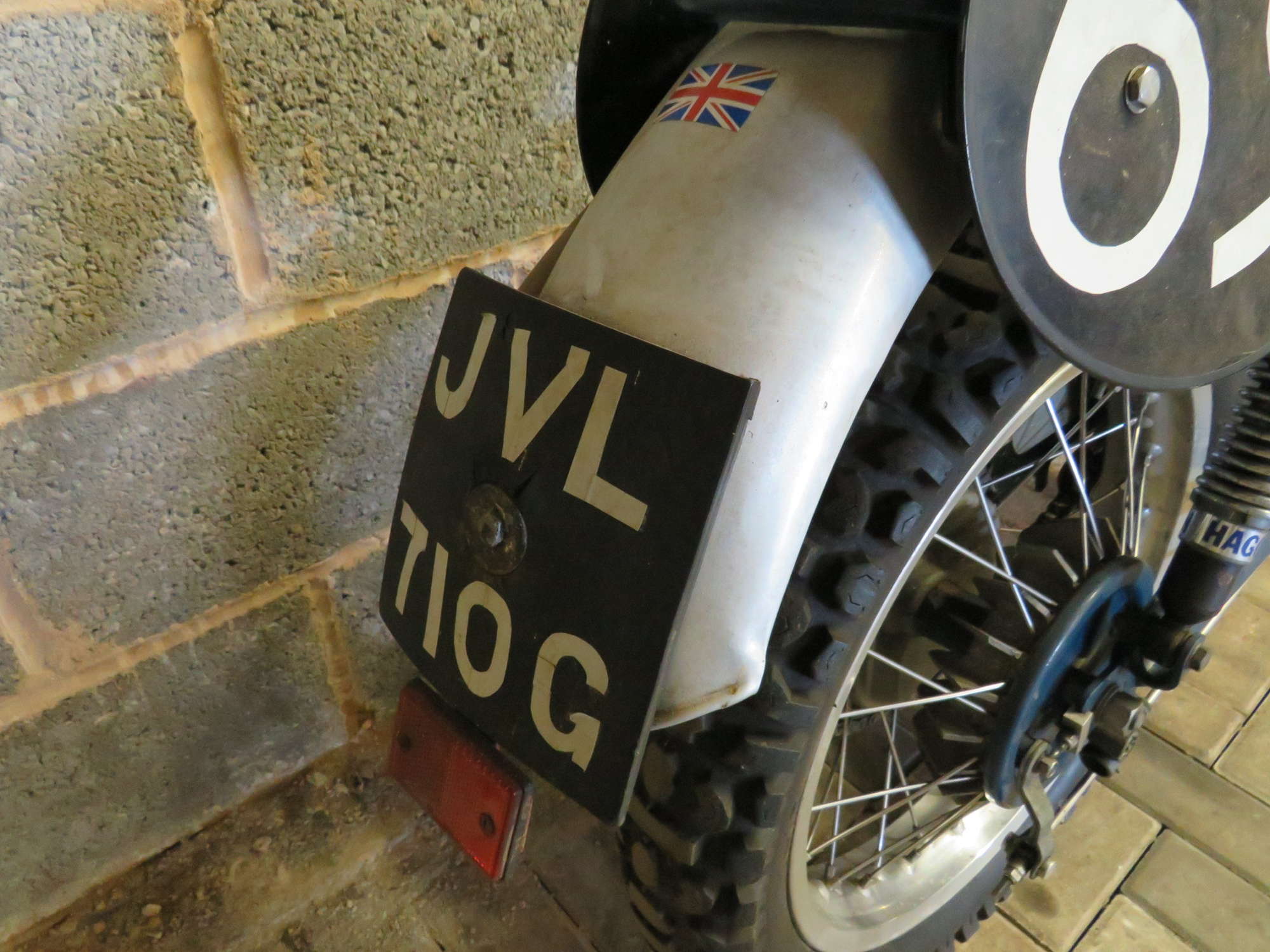 1969 Greeves Hawkstone/Triumph 500cc-Sold