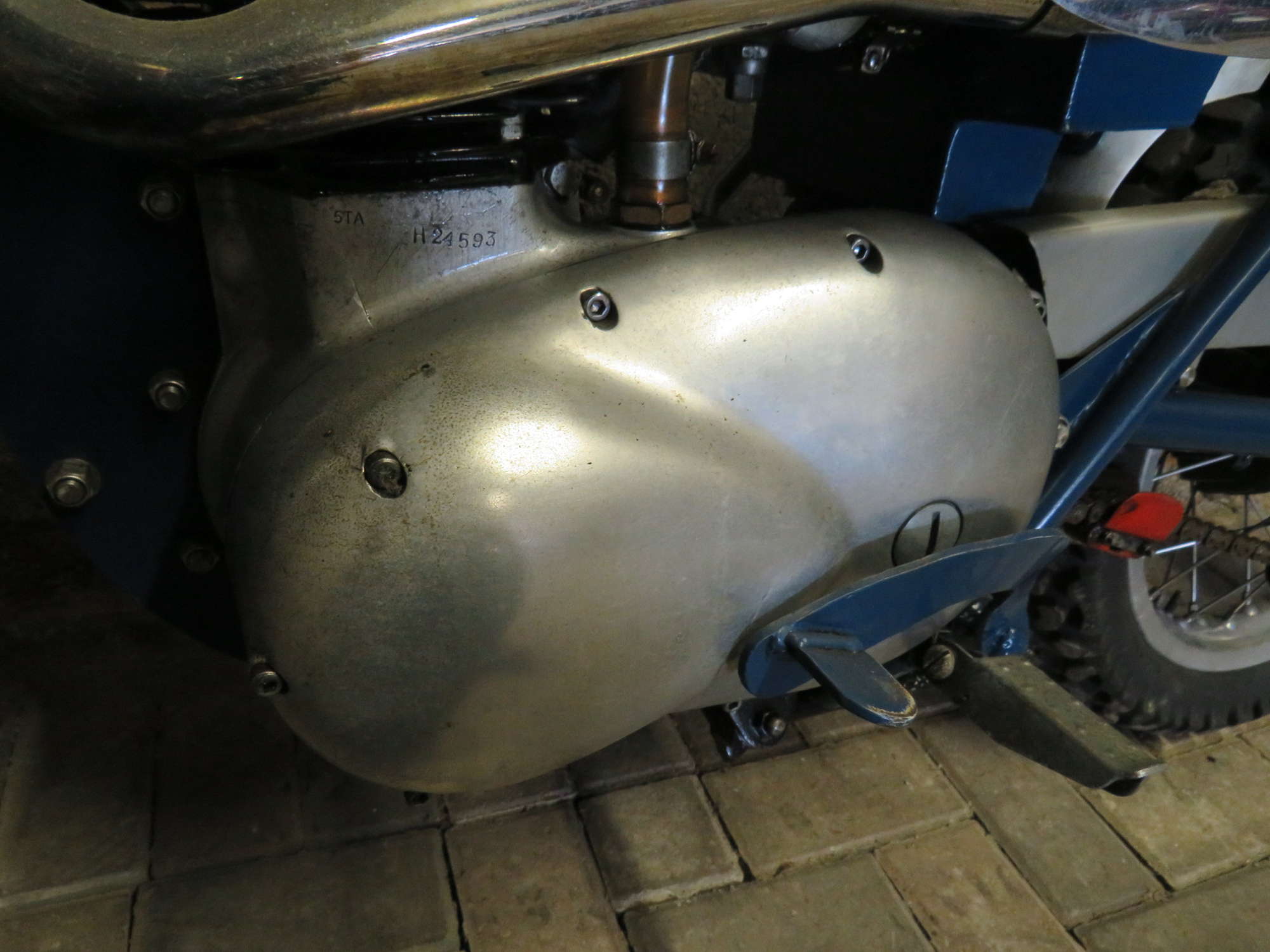 1969 Greeves Hawkstone/Triumph 500cc-Sold