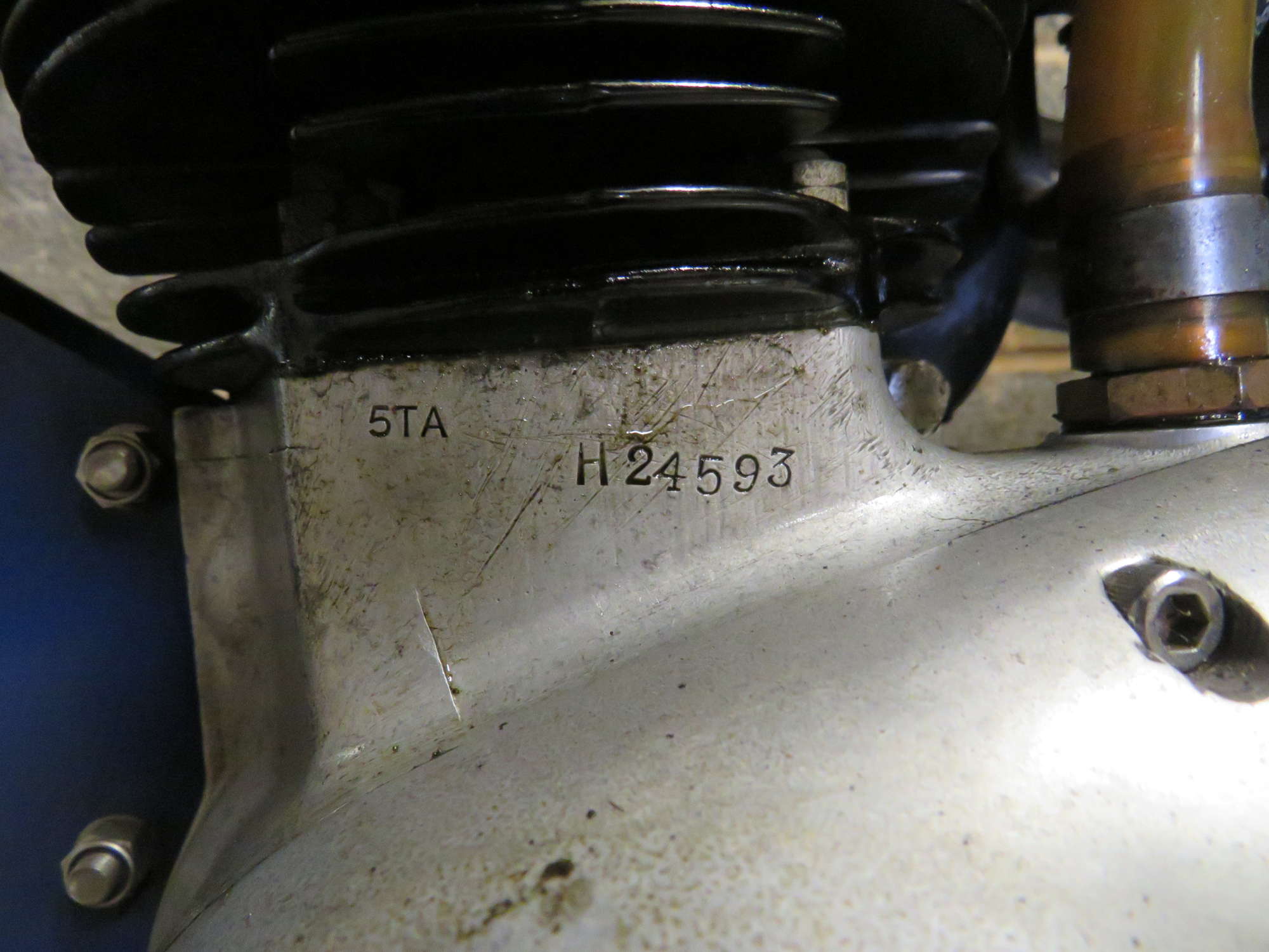 1969 Greeves Hawkstone/Triumph 500cc-Sold