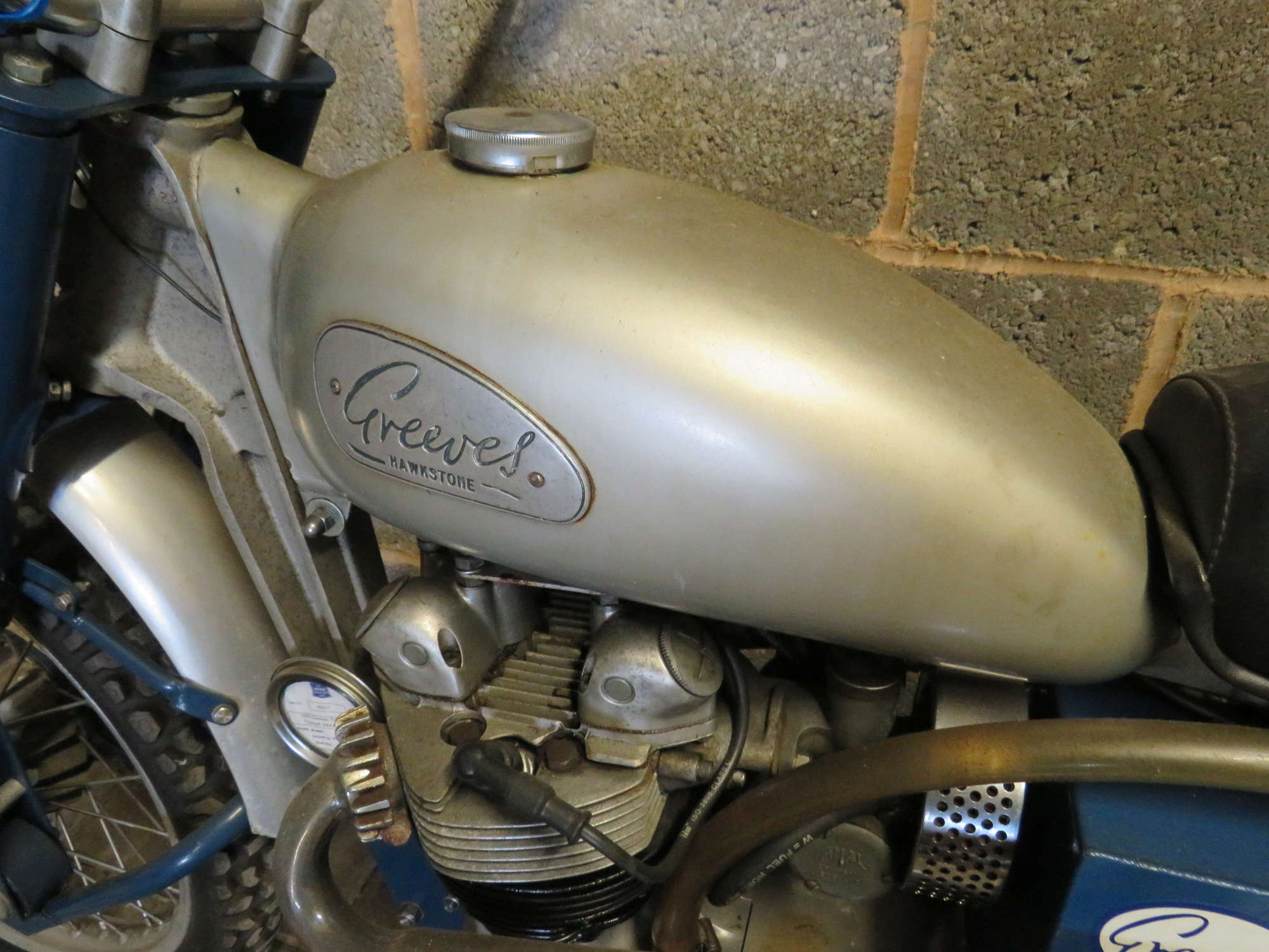 1969 Greeves Hawkstone/Triumph 500cc-Sold