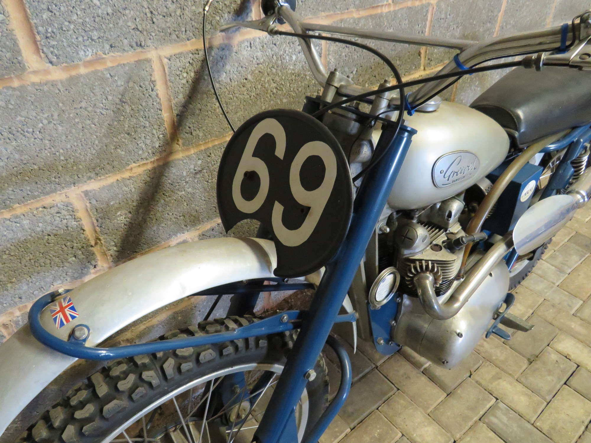 1969 Greeves Hawkstone/Triumph 500cc-Sold
