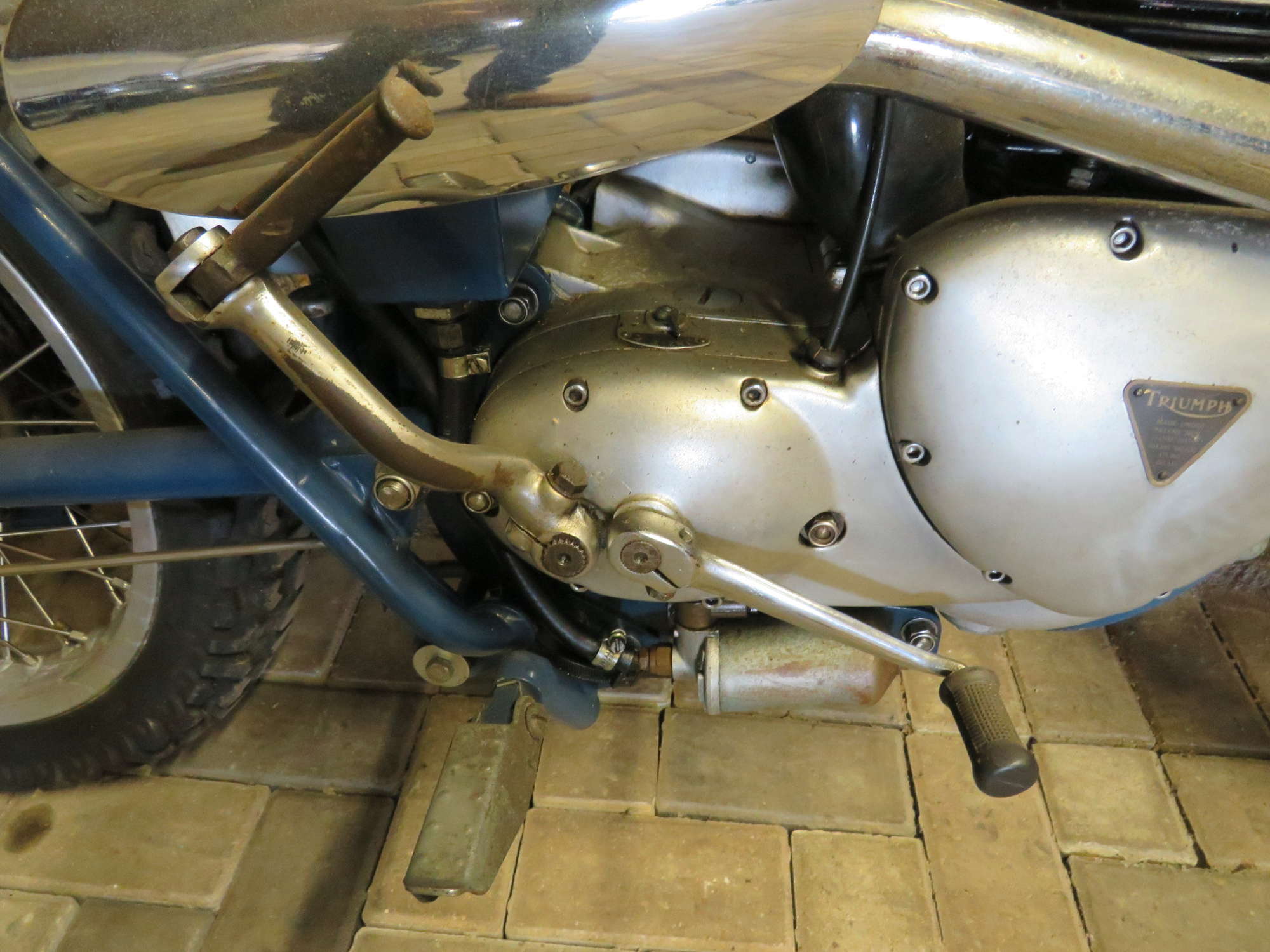 1969 Greeves Hawkstone/Triumph 500cc-Sold