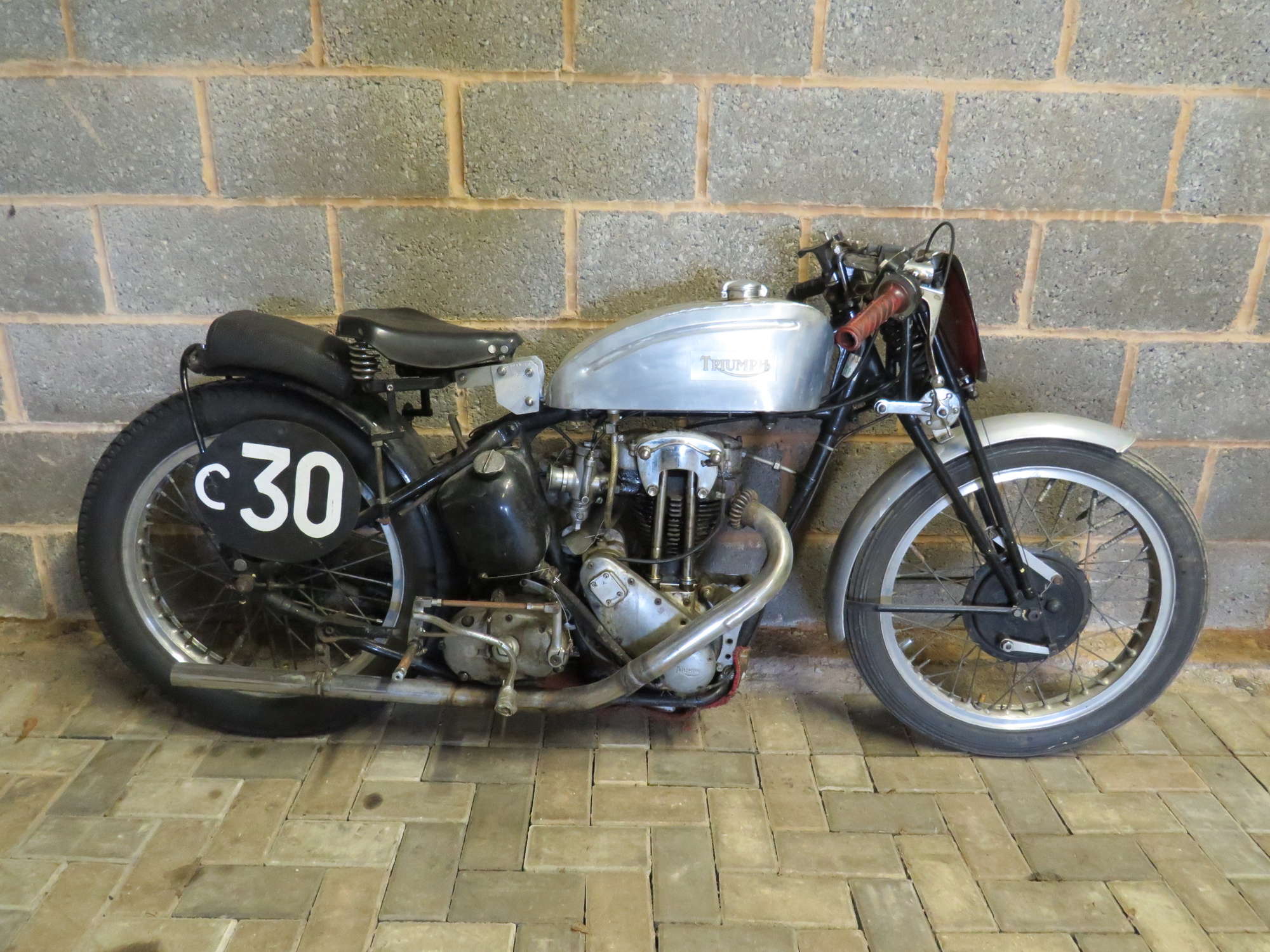 1939 Triumph T70 Tiger Race Bike 250cc-Sold