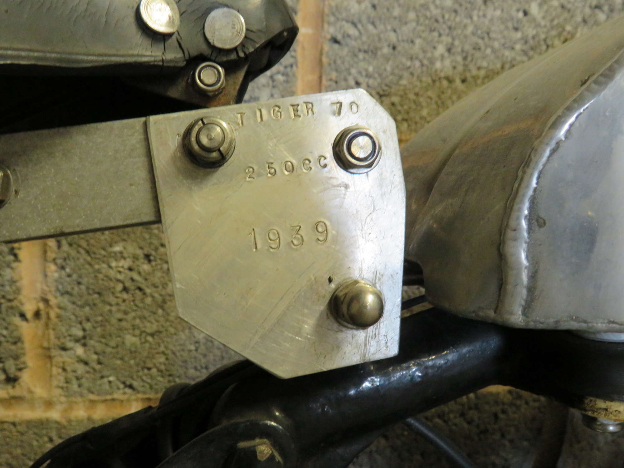 1939 Triumph T70 Tiger Race Bike 250cc-Sold