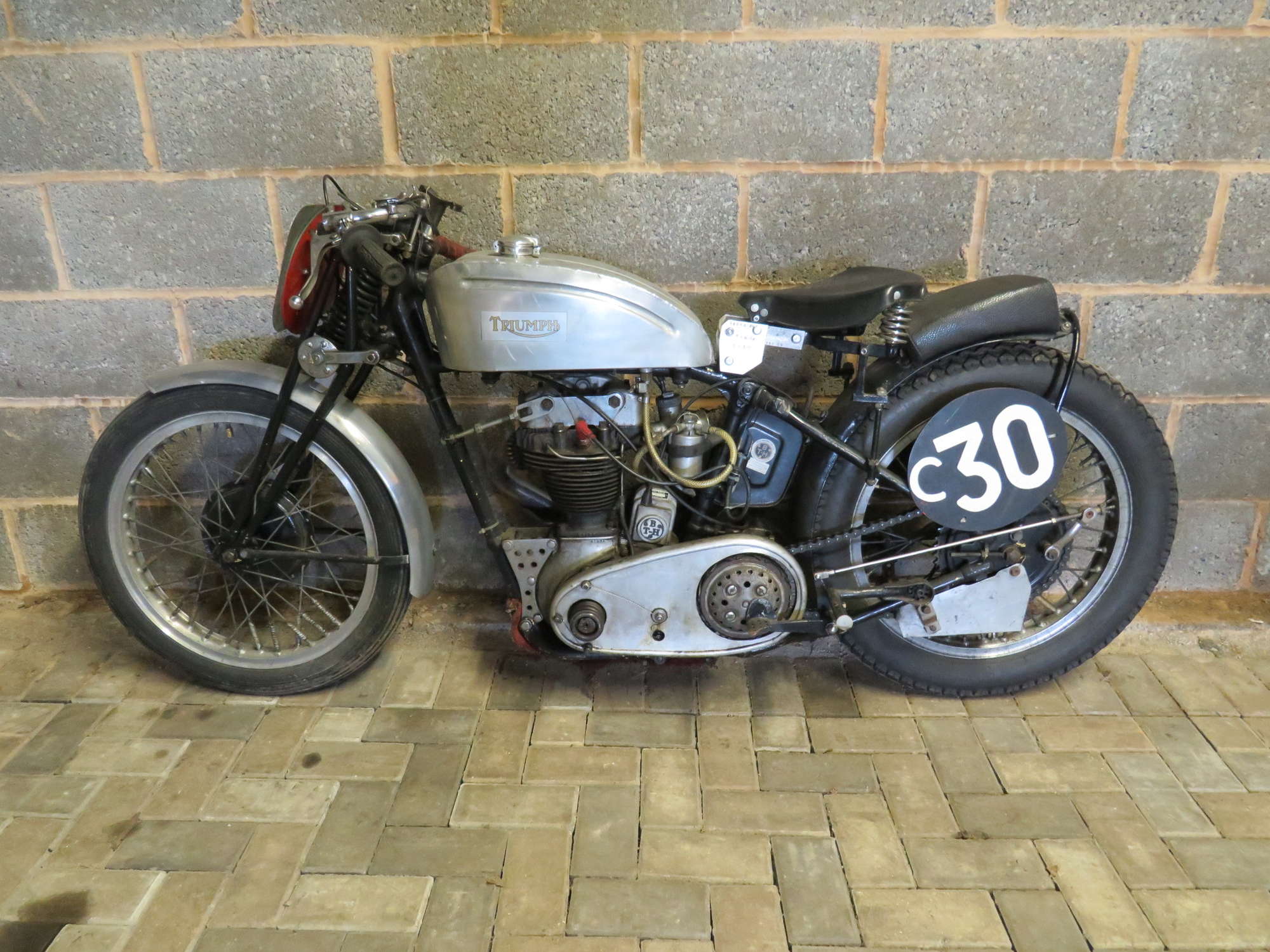 1939 Triumph T70 Tiger Race Bike 250cc-Sold