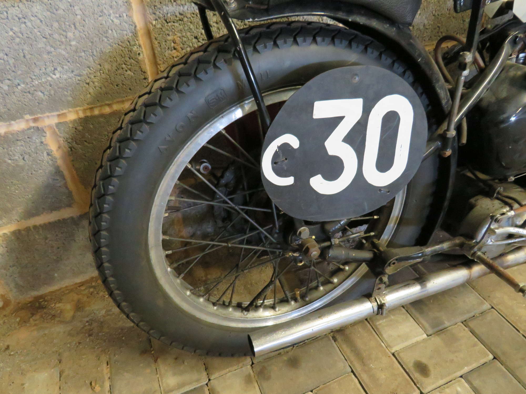1939 Triumph T70 Tiger Race Bike 250cc-Sold