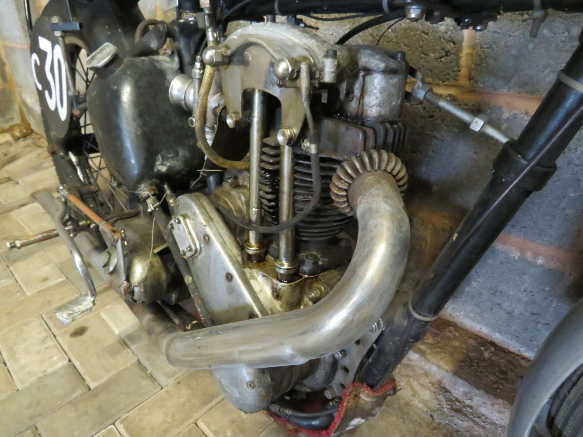 1939 Triumph T70 Tiger Race Bike 250cc-Sold