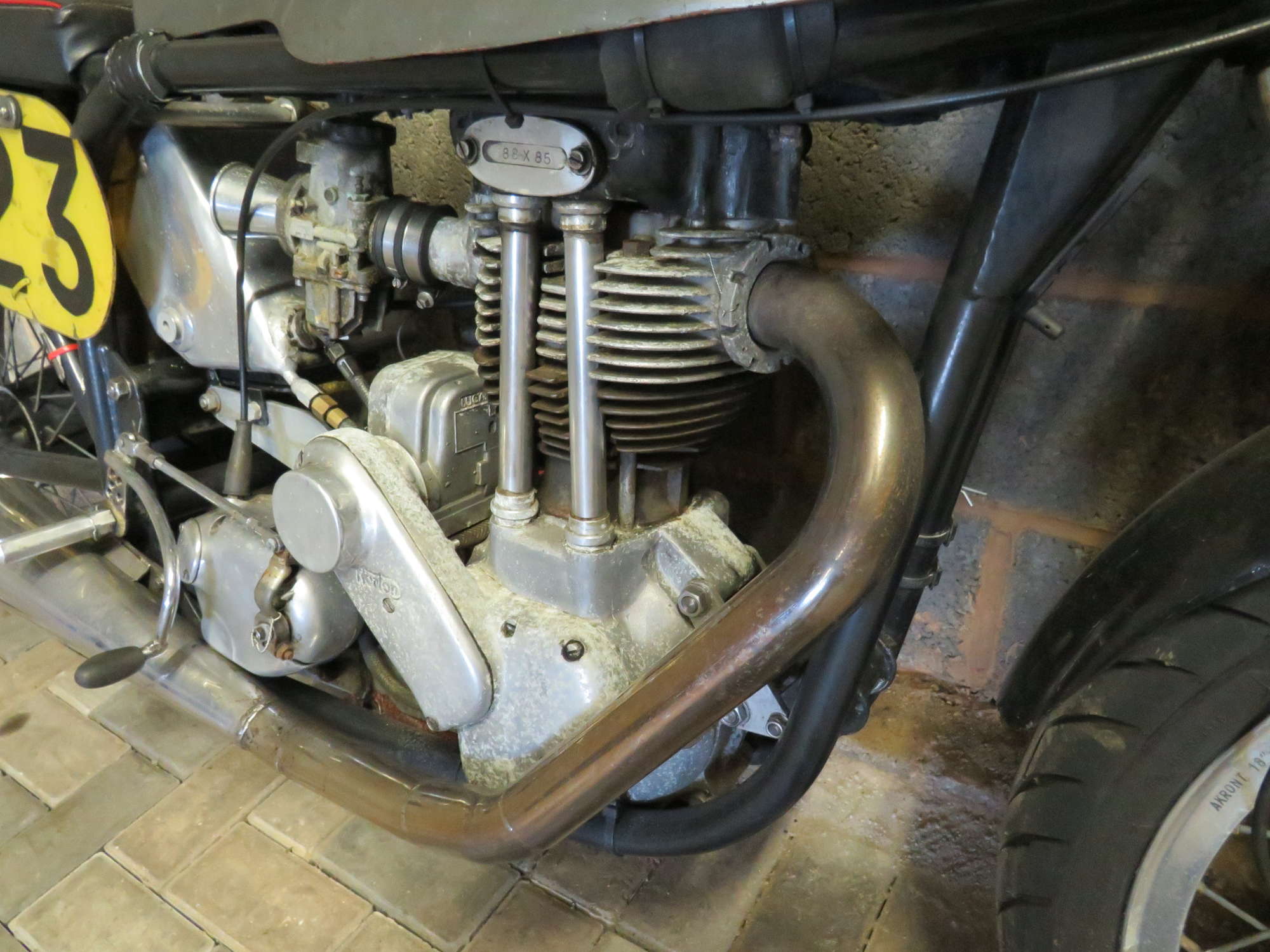 c.1955 Norton ES2 Racer 490cc-Sold