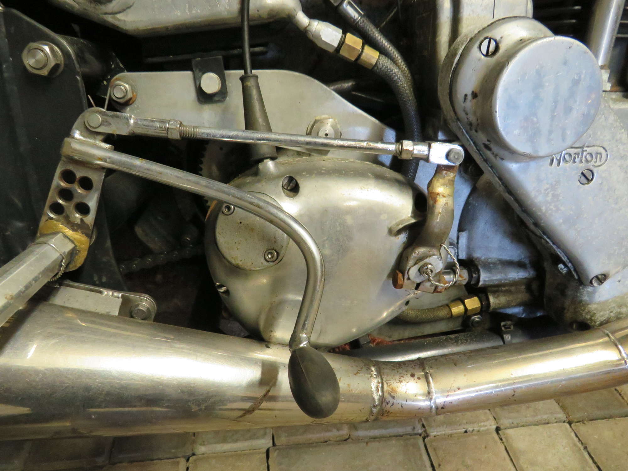 c.1955 Norton ES2 Racer 490cc-Sold