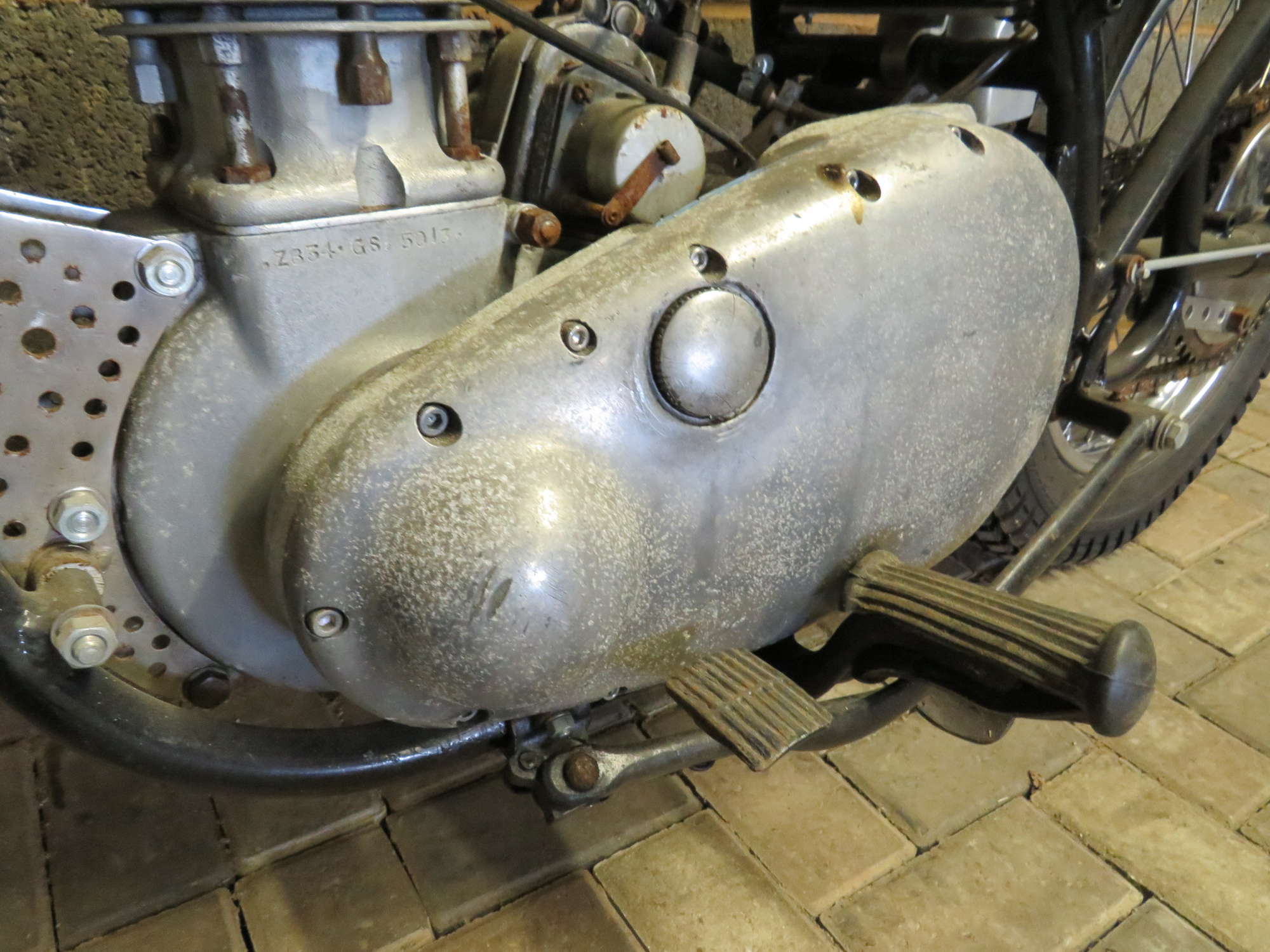 c.1954 BSA ZB34 Gold Star Scrambler 500cc-Sold