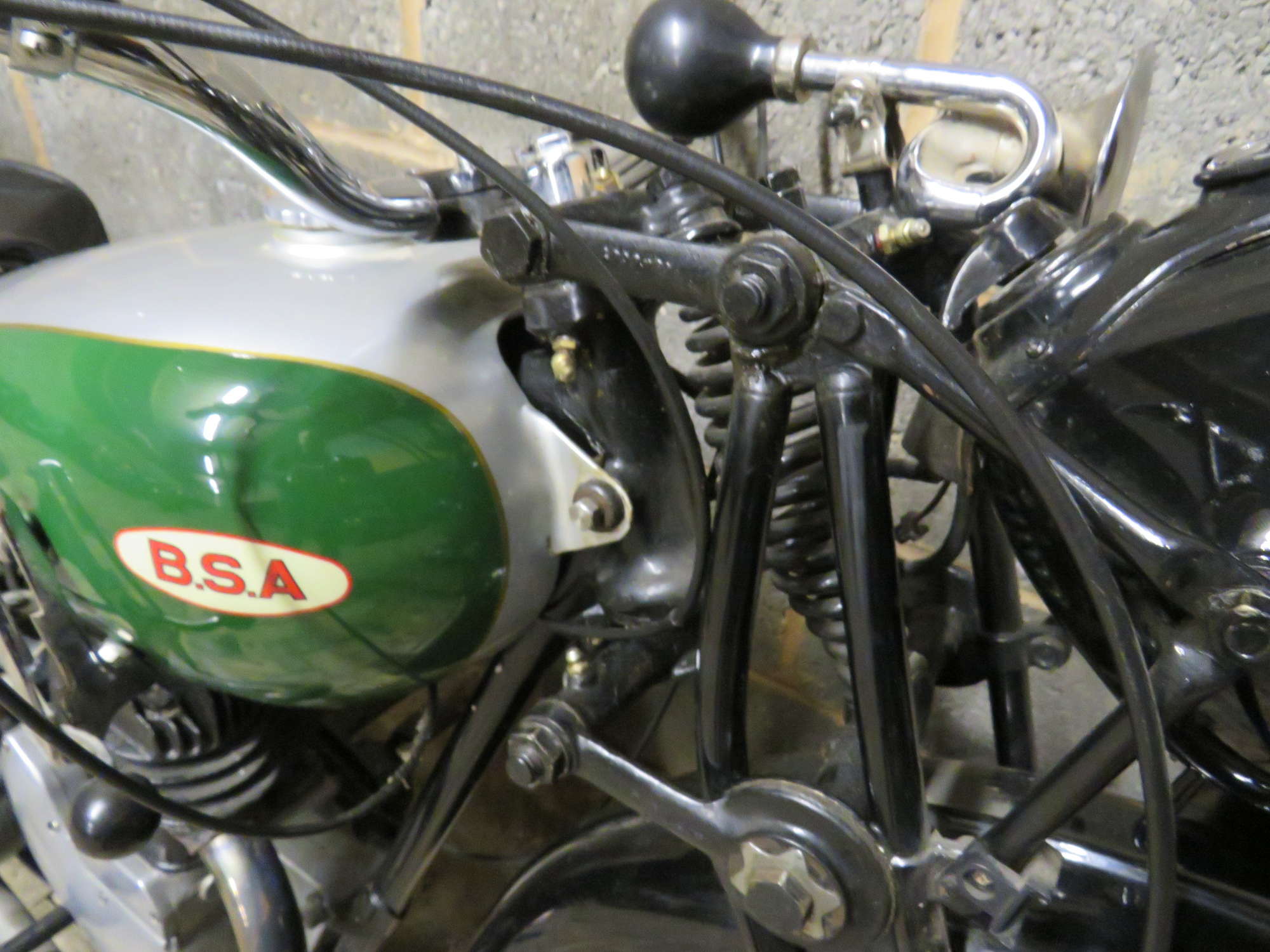 1937 BSA B20 SV 249cc-Sold