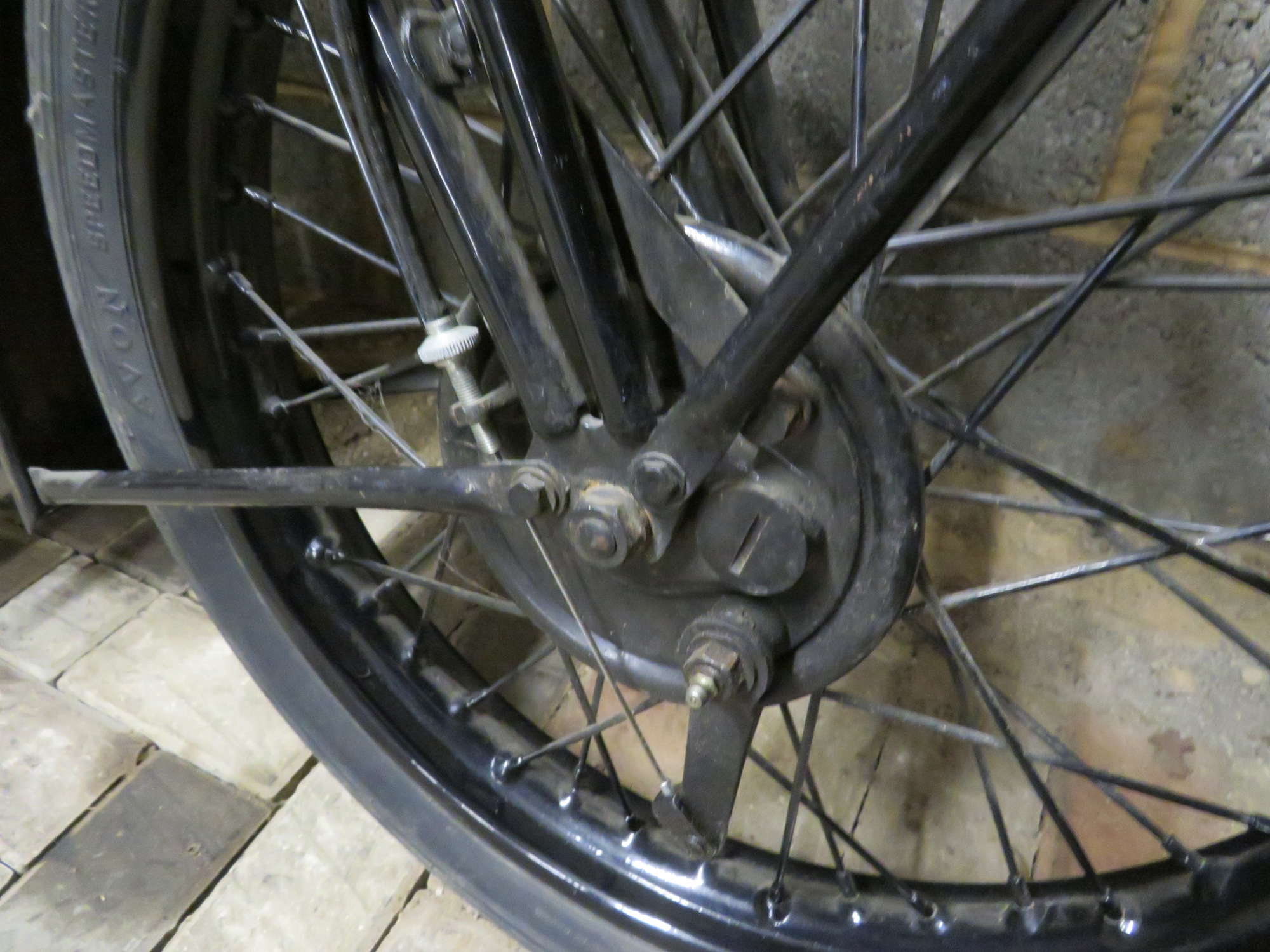 1937 BSA B20 SV 249cc-Sold