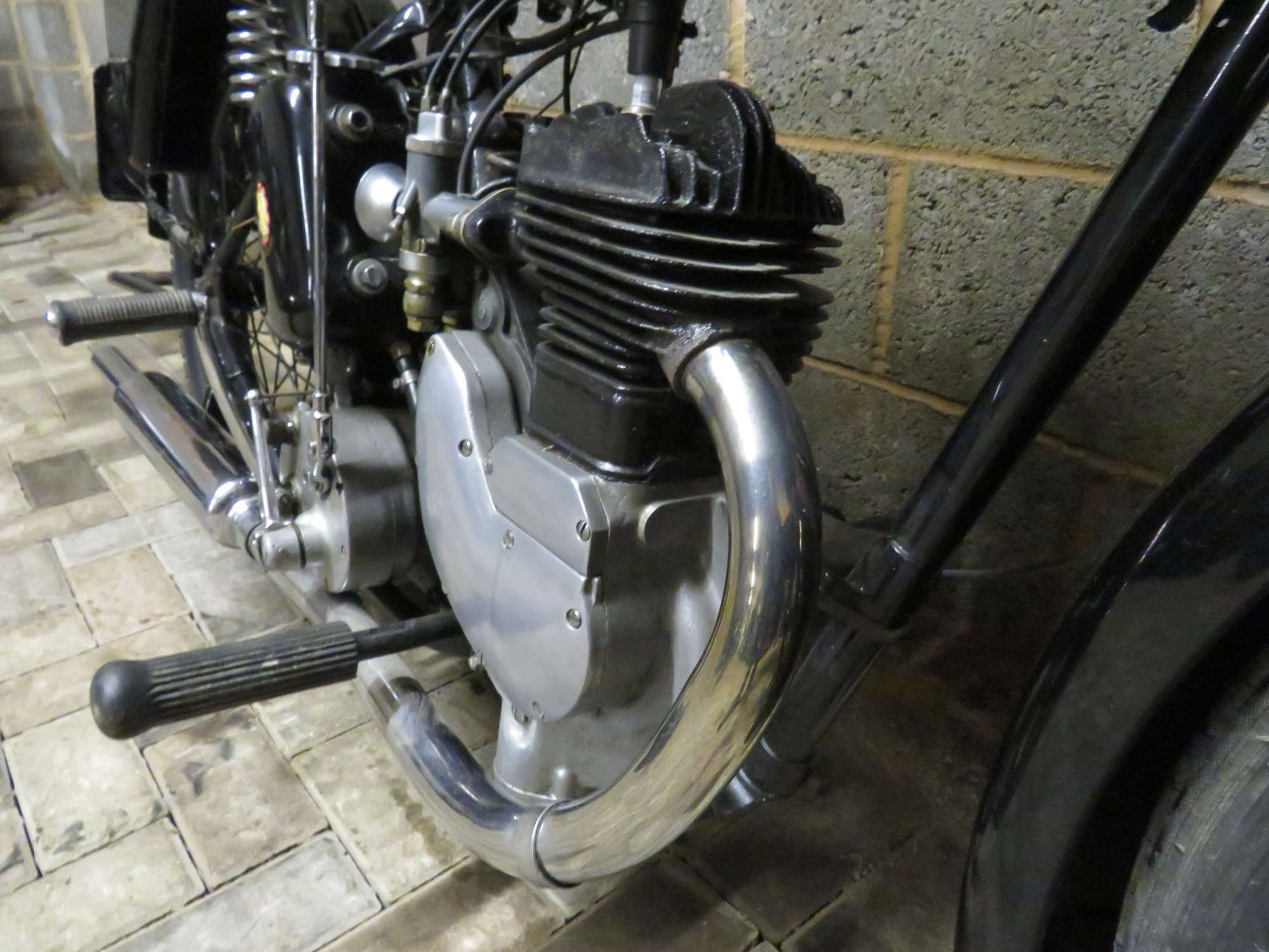 1937 BSA B20 SV 249cc-Sold