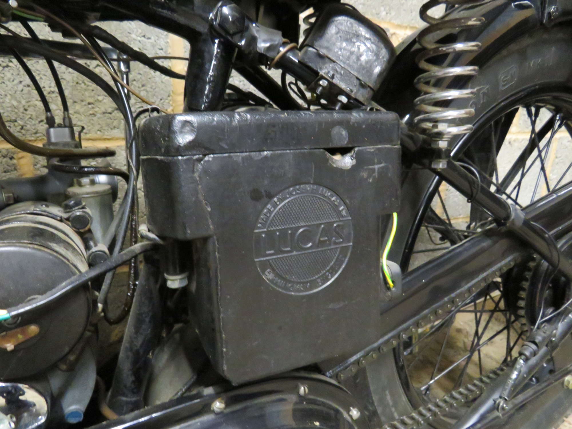 1937 BSA B20 SV 249cc-Sold