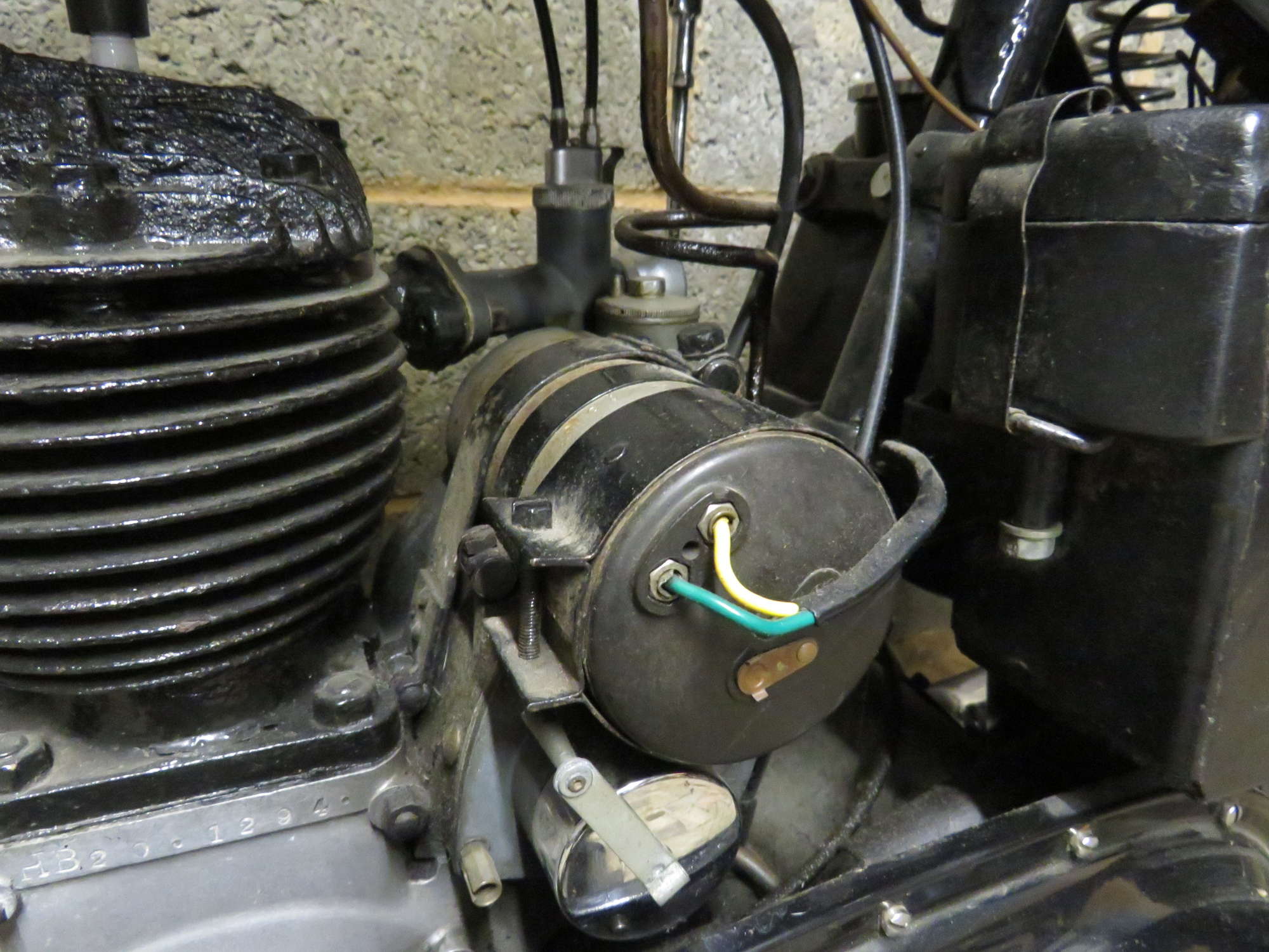 1937 BSA B20 SV 249cc-Sold