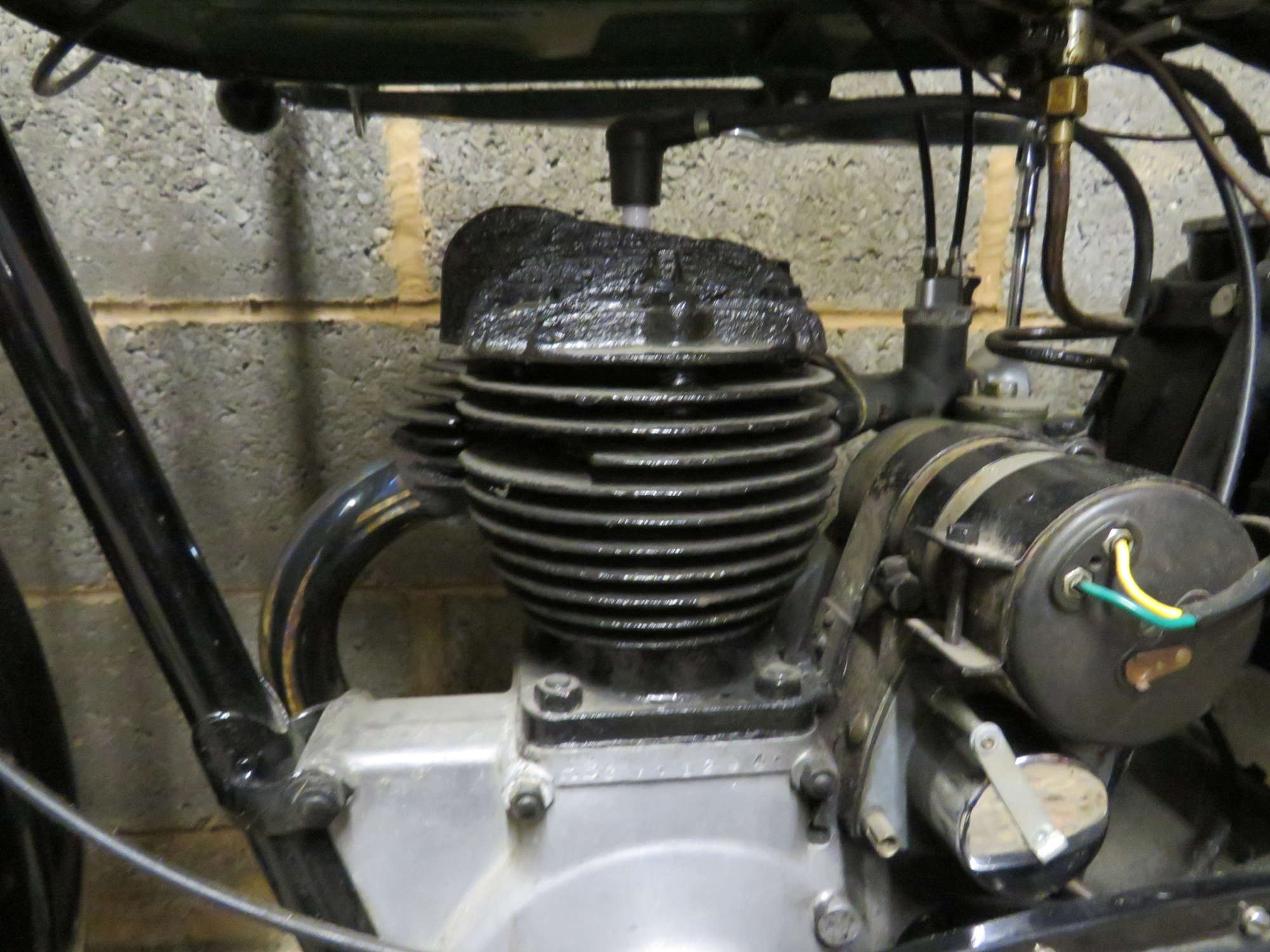 1937 BSA B20 SV 249cc-Sold