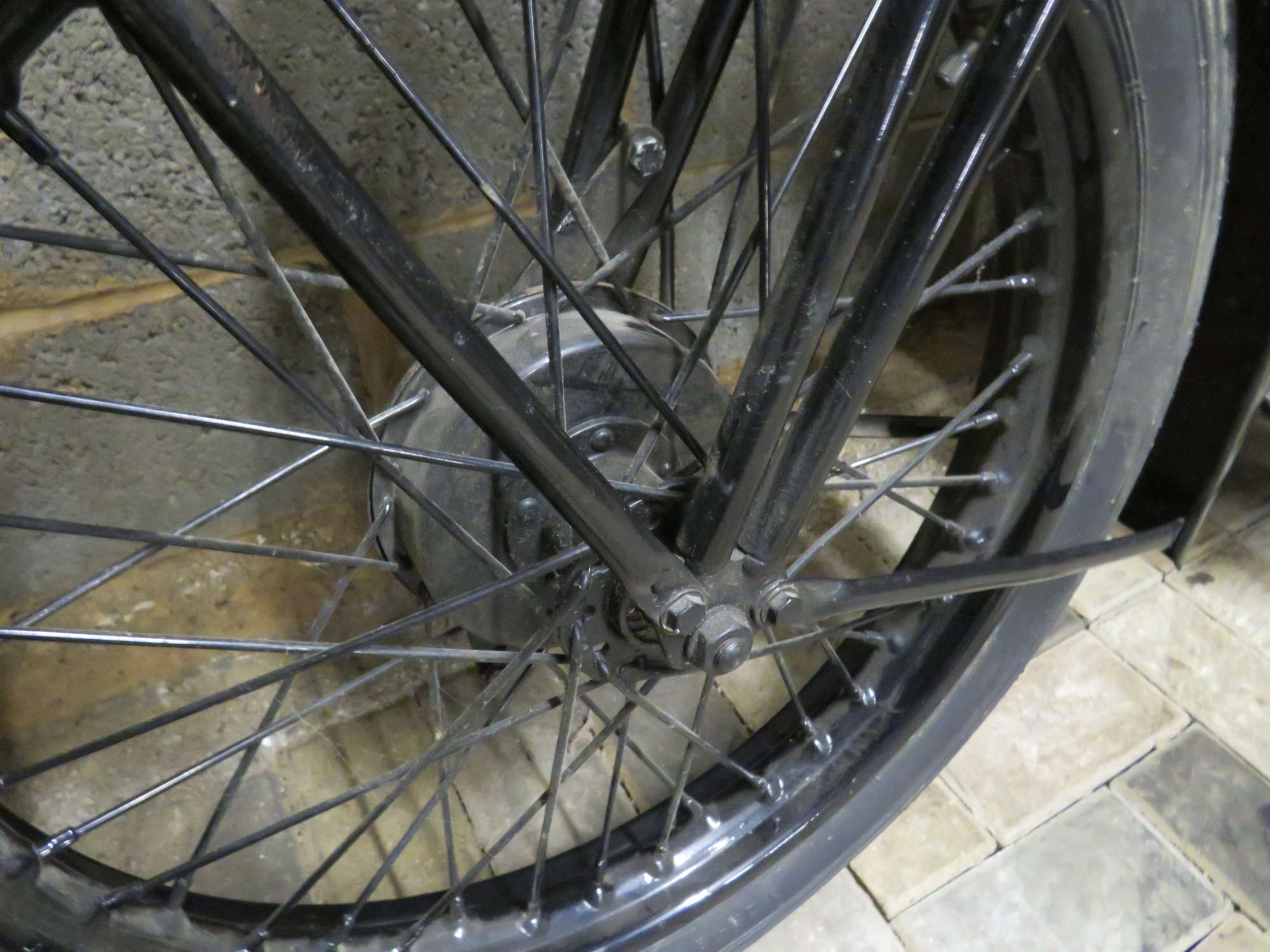 1937 BSA B20 SV 249cc-Sold