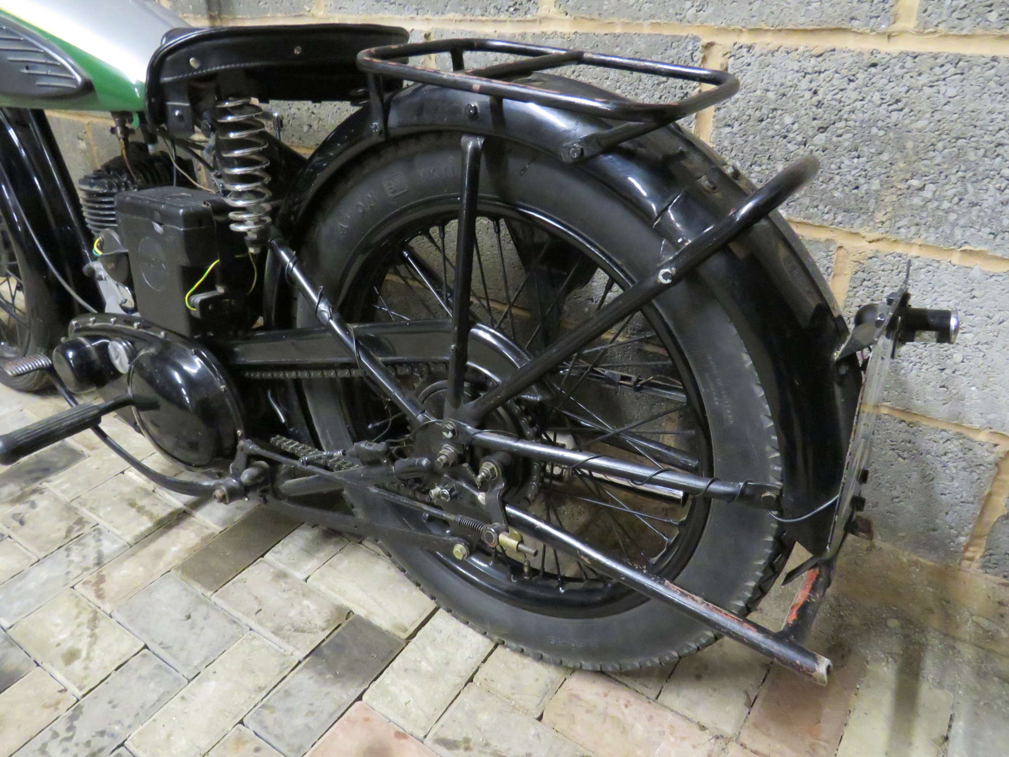 1937 BSA B20 SV 249cc-Sold