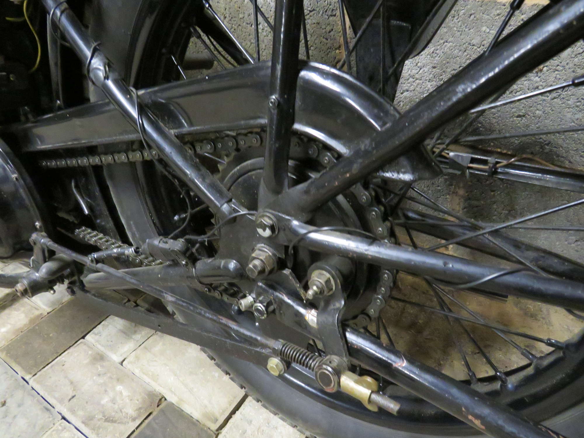 1937 BSA B20 SV 249cc-Sold