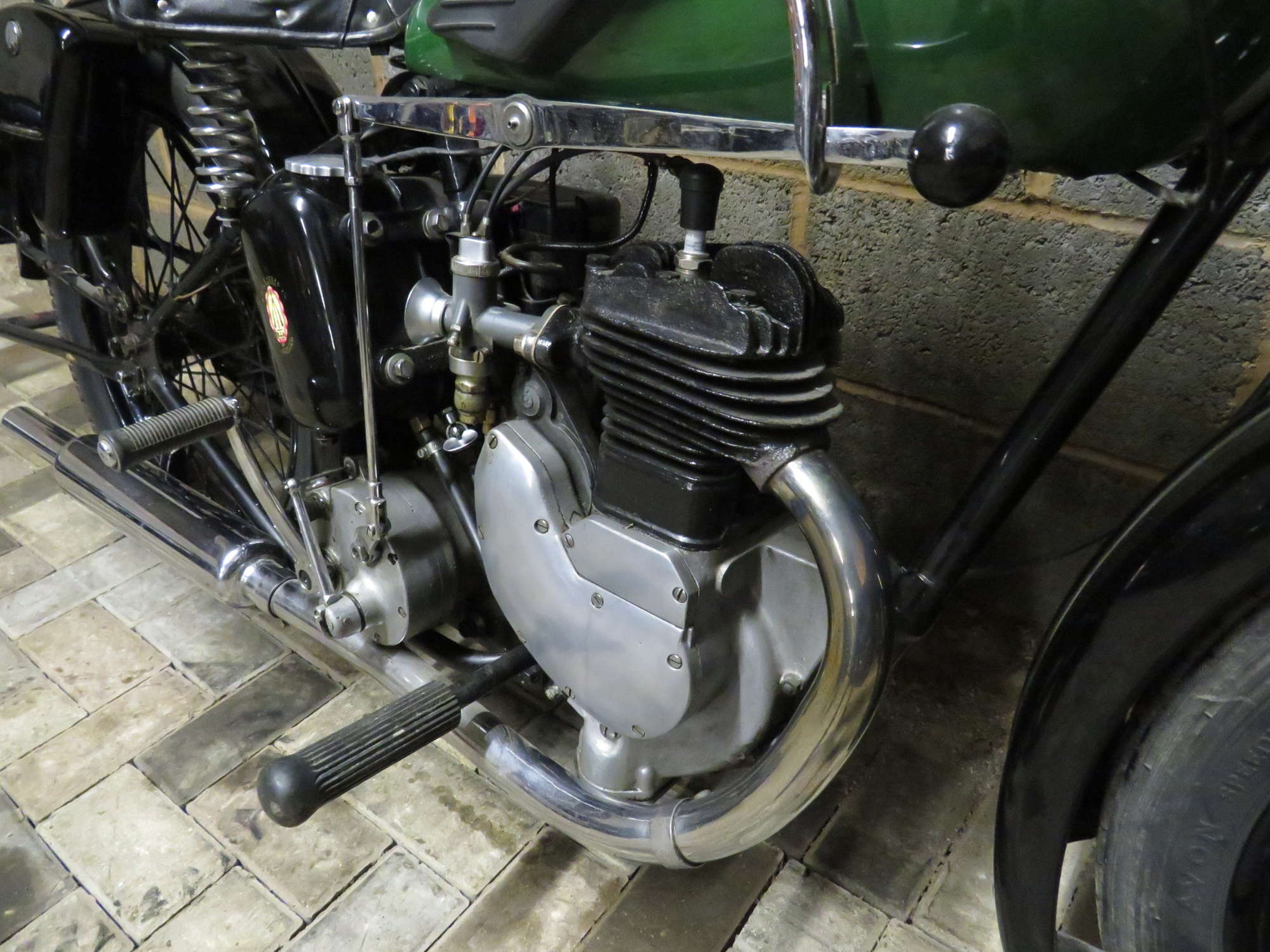 1937 BSA B20 SV 249cc-Sold