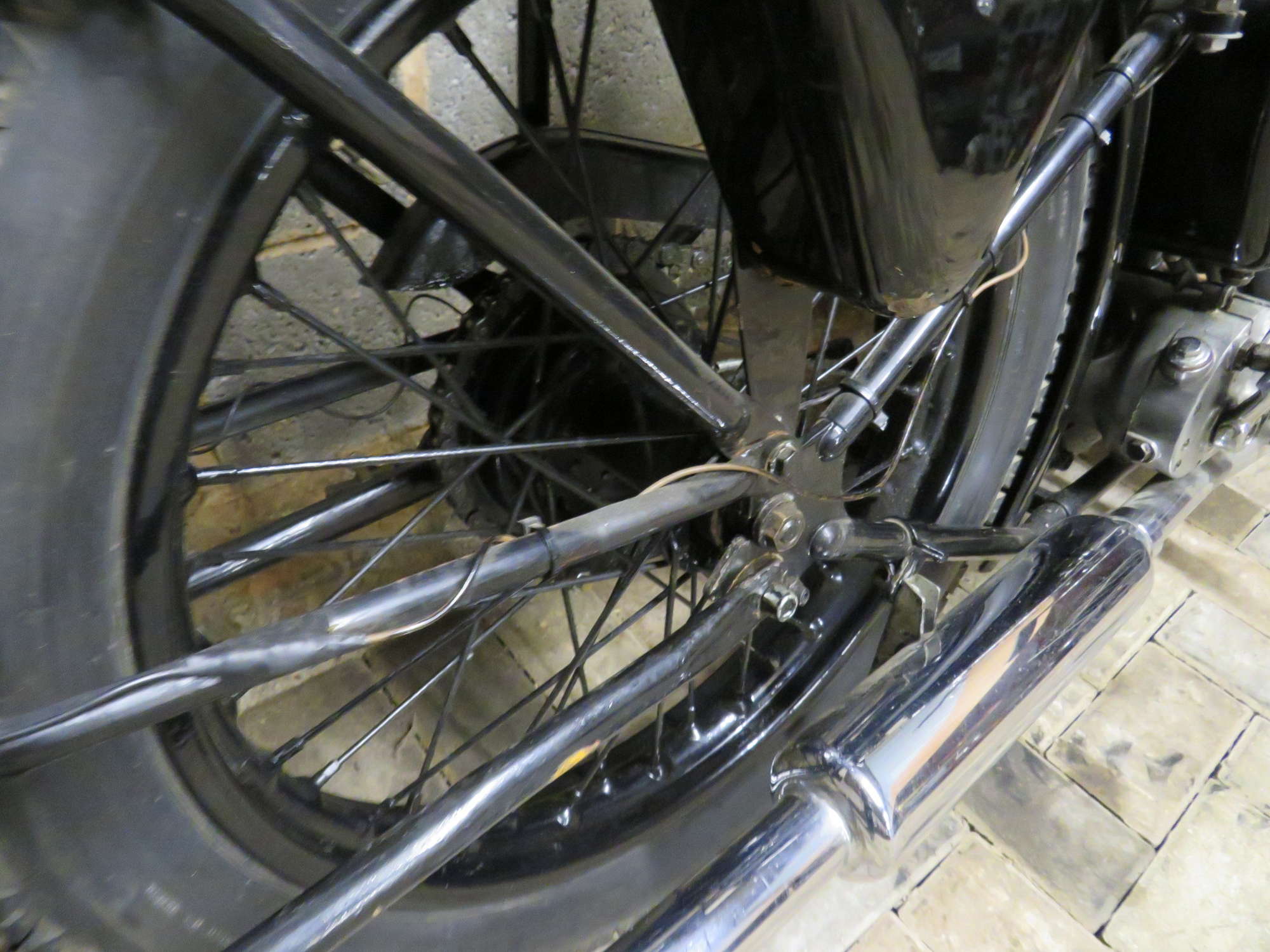 1937 BSA B20 SV 249cc-Sold