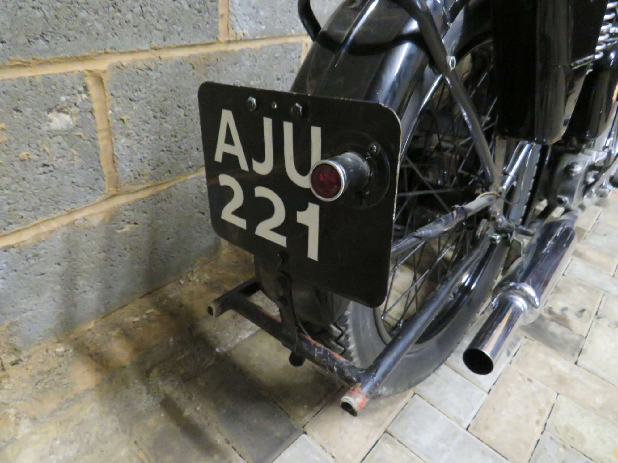 1937 BSA B20 SV 249cc-Sold