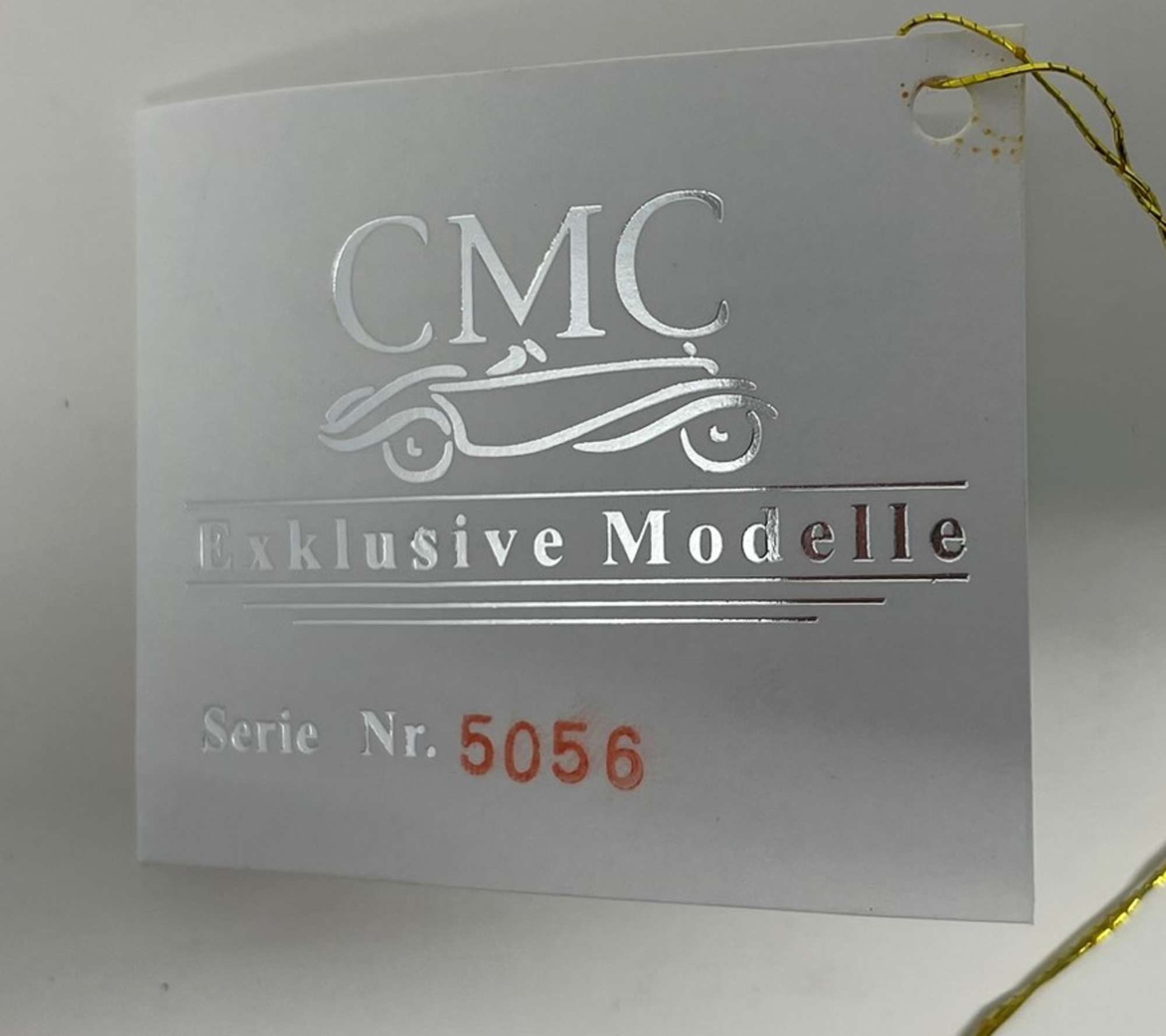 CMC 1954 Mercedes-Benz Renntransporter 1:18th Scale Model