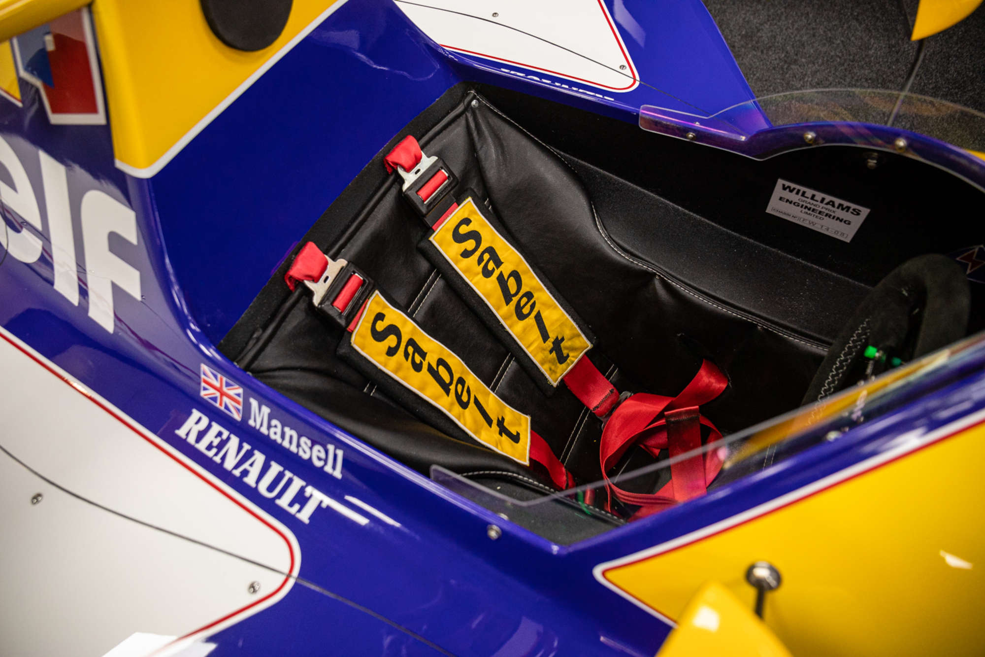 Williams F1 ‘Red 5’ FW14 Display Car