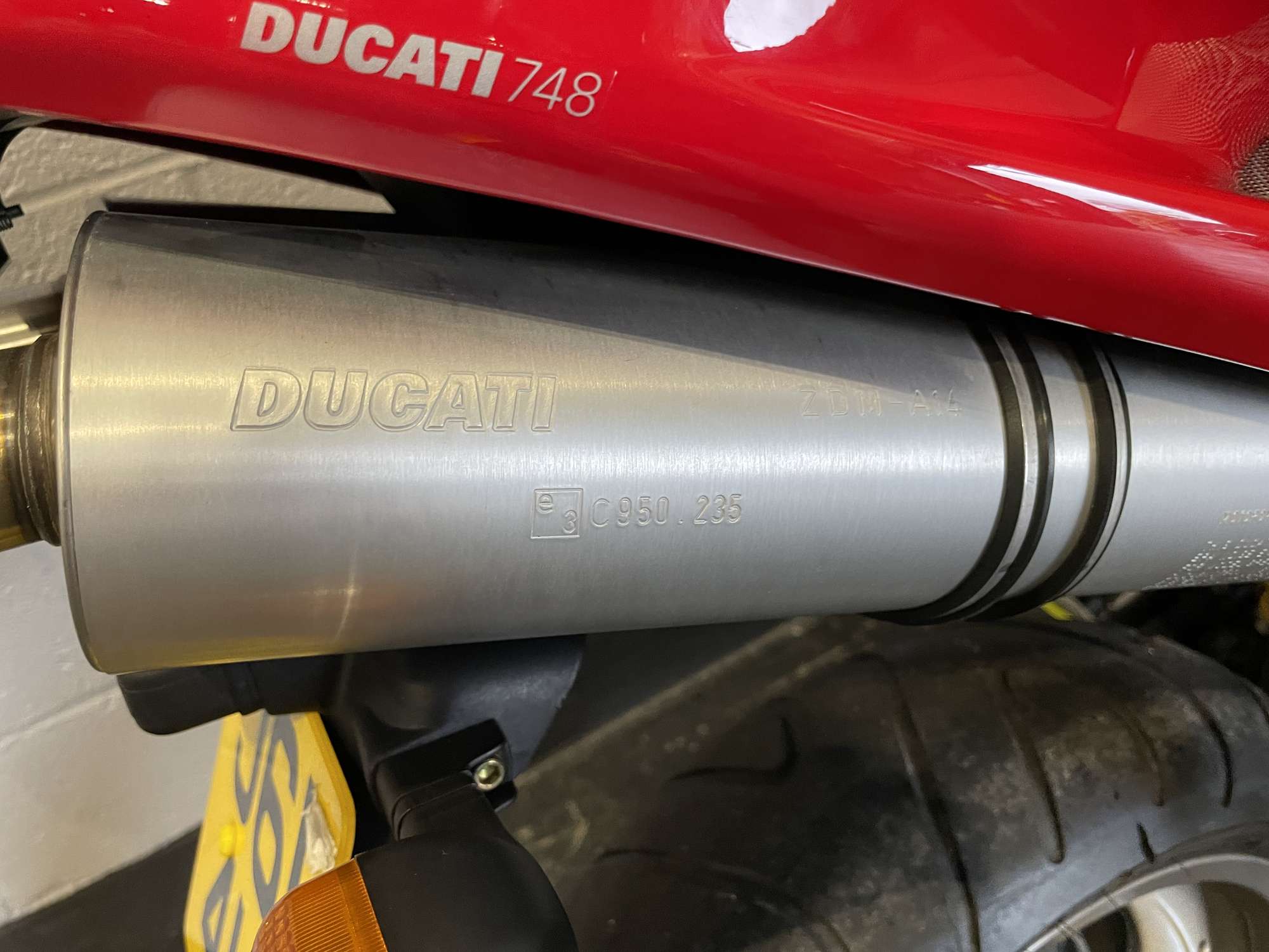 c.2001 Ducati 748 Biposto 748cc-Sold
