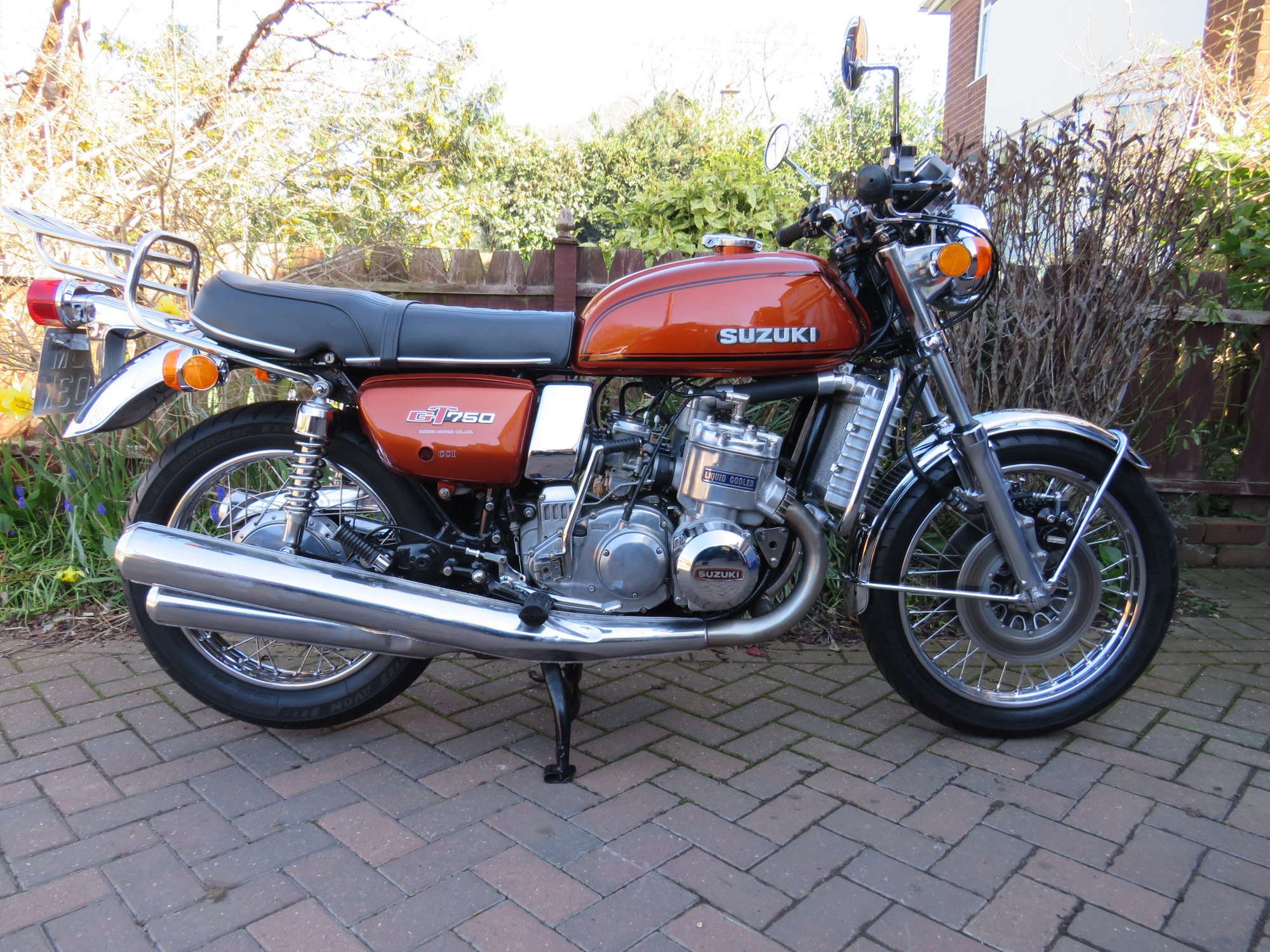 1974 Suzuki GT750 Model L 738cc-Sold