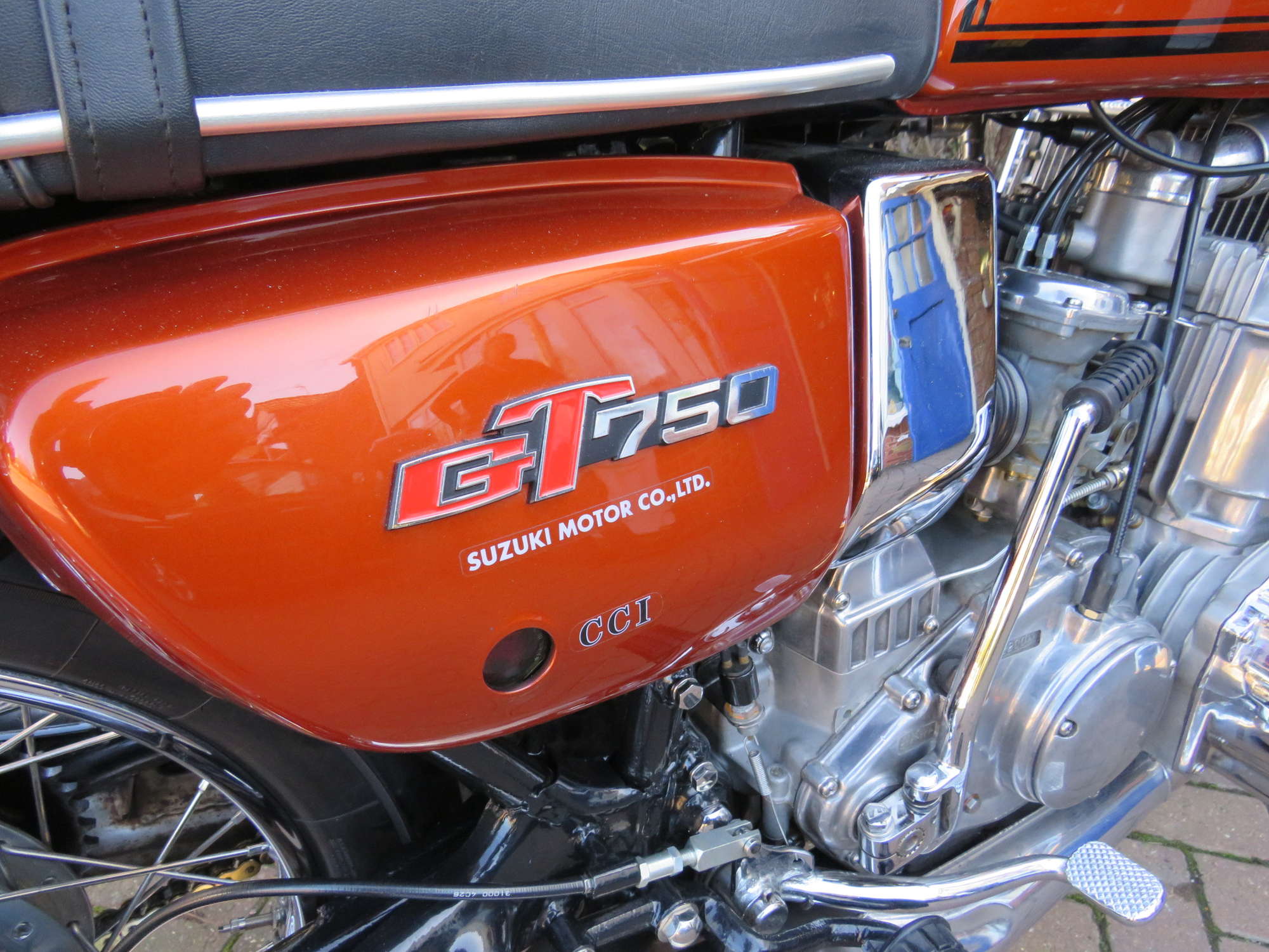 1974 Suzuki GT750 Model L 738cc-Sold