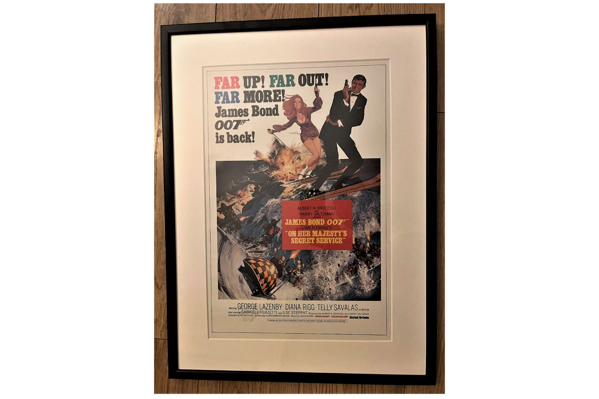 'On Her Majesty's Secret Service' Poster Offically Issued by EON Productions*