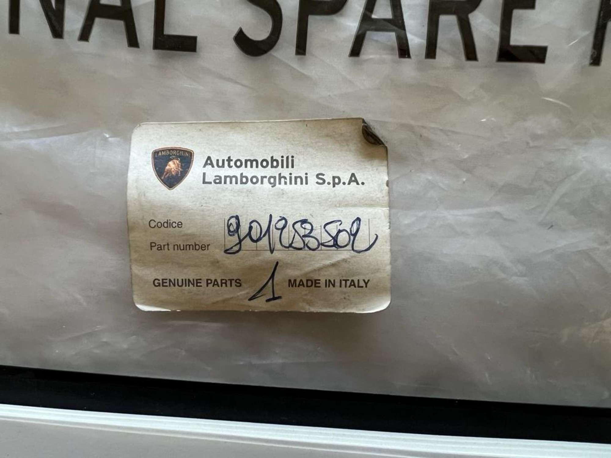 Original Lamborghini Jalpa P 118/B Driver's Handbook